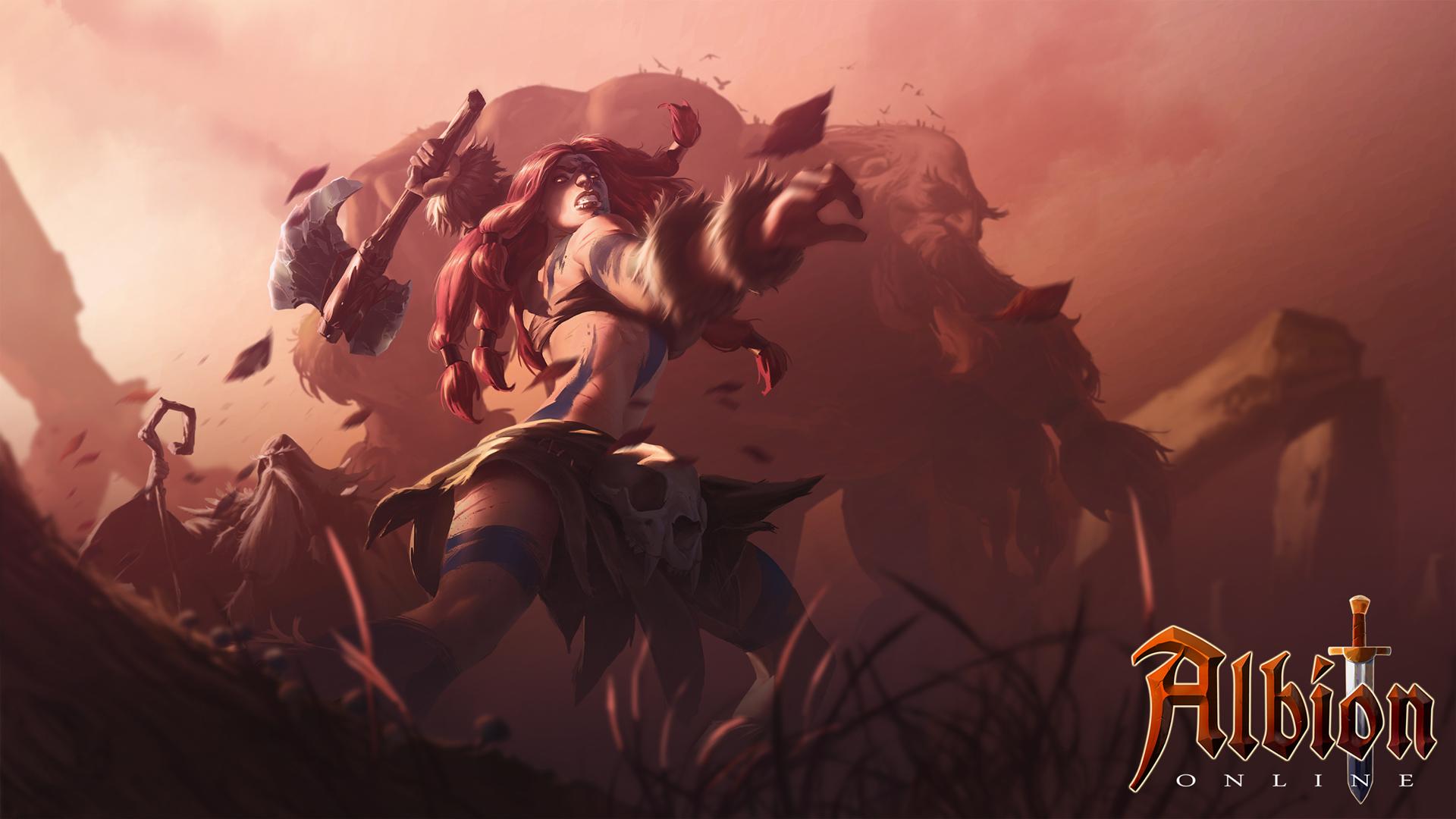 Tribal warrior Wallpaper from Albion Online