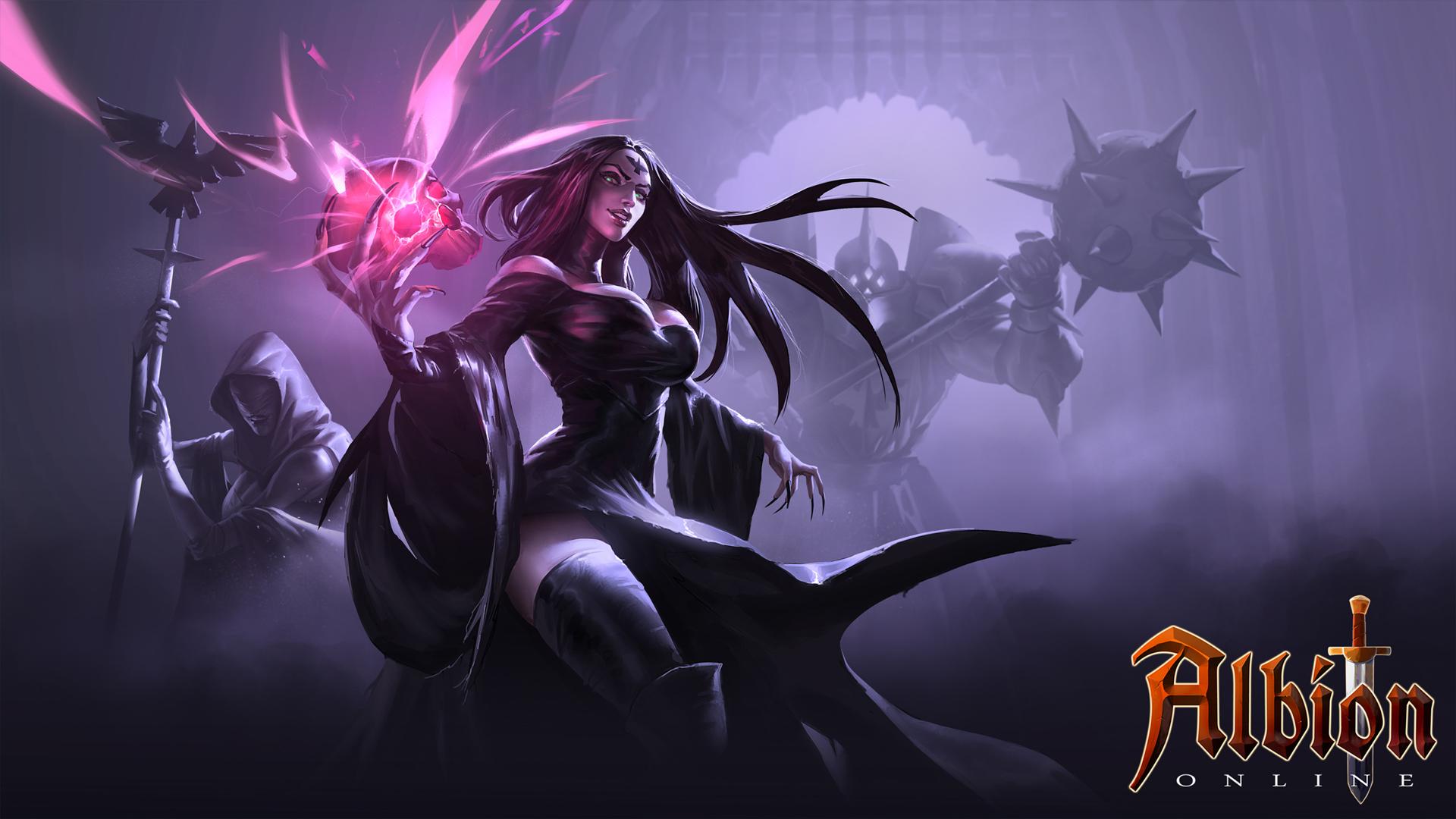An evil necromancer Wallpaper from Albion Online