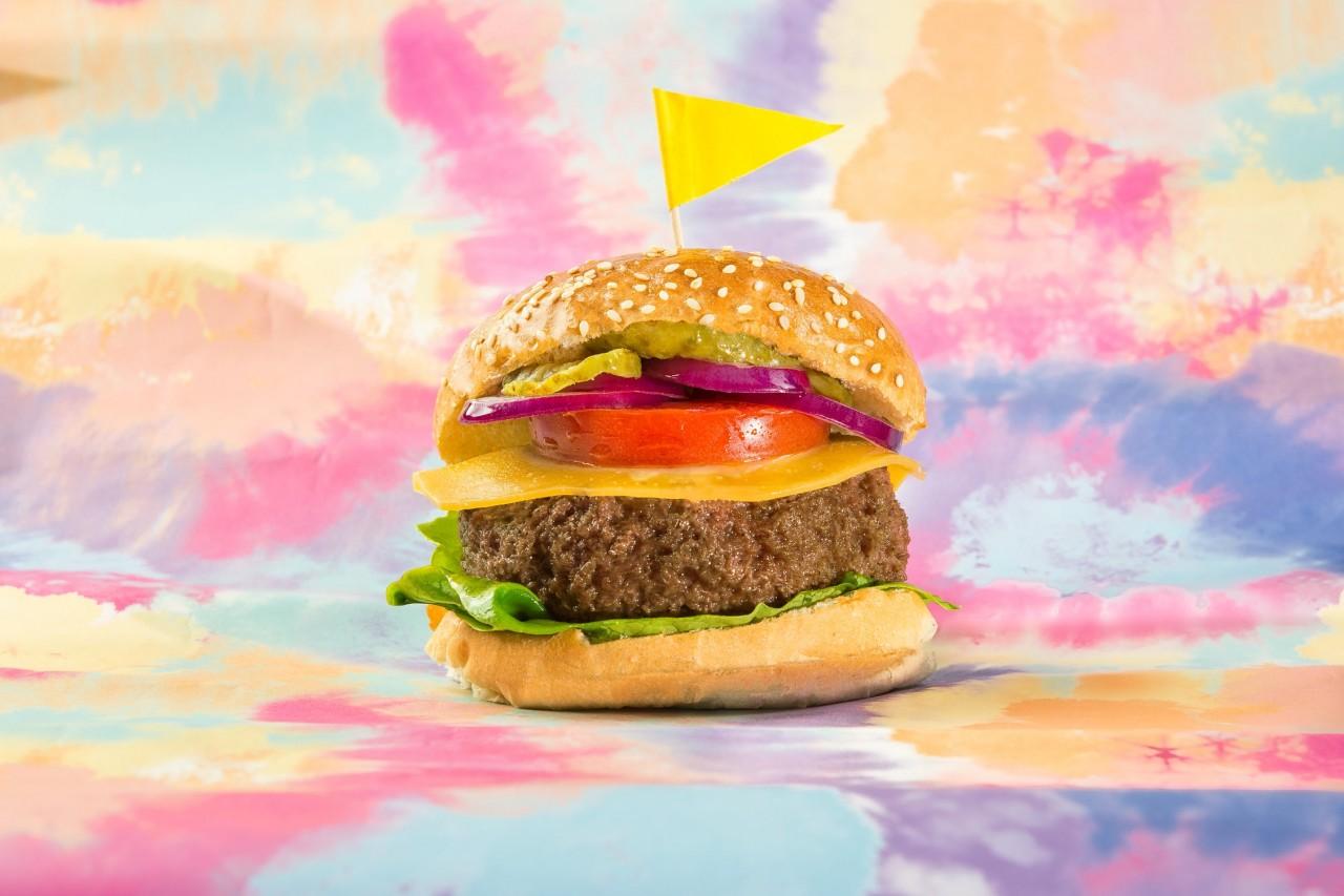 Happy burger day. Mosa meat.