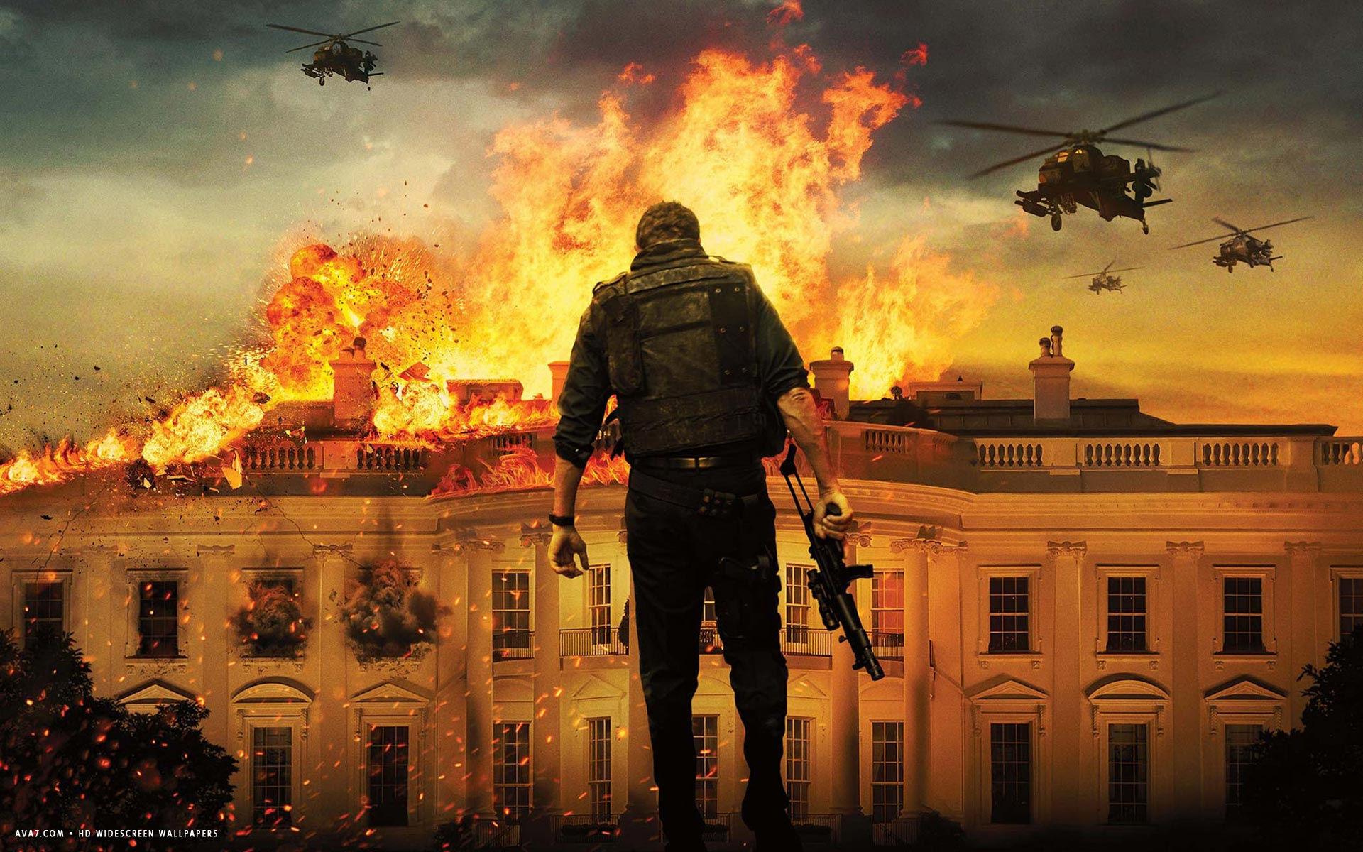 olympus has fallen movie HD widescreen wallpaper / movies background