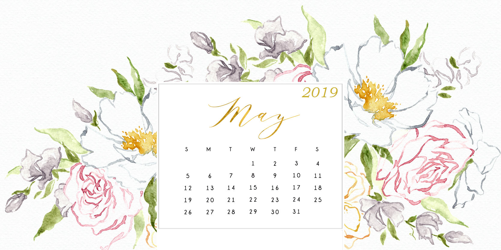 May 2019 Calendar Wallpapers - Wallpaper Cave
