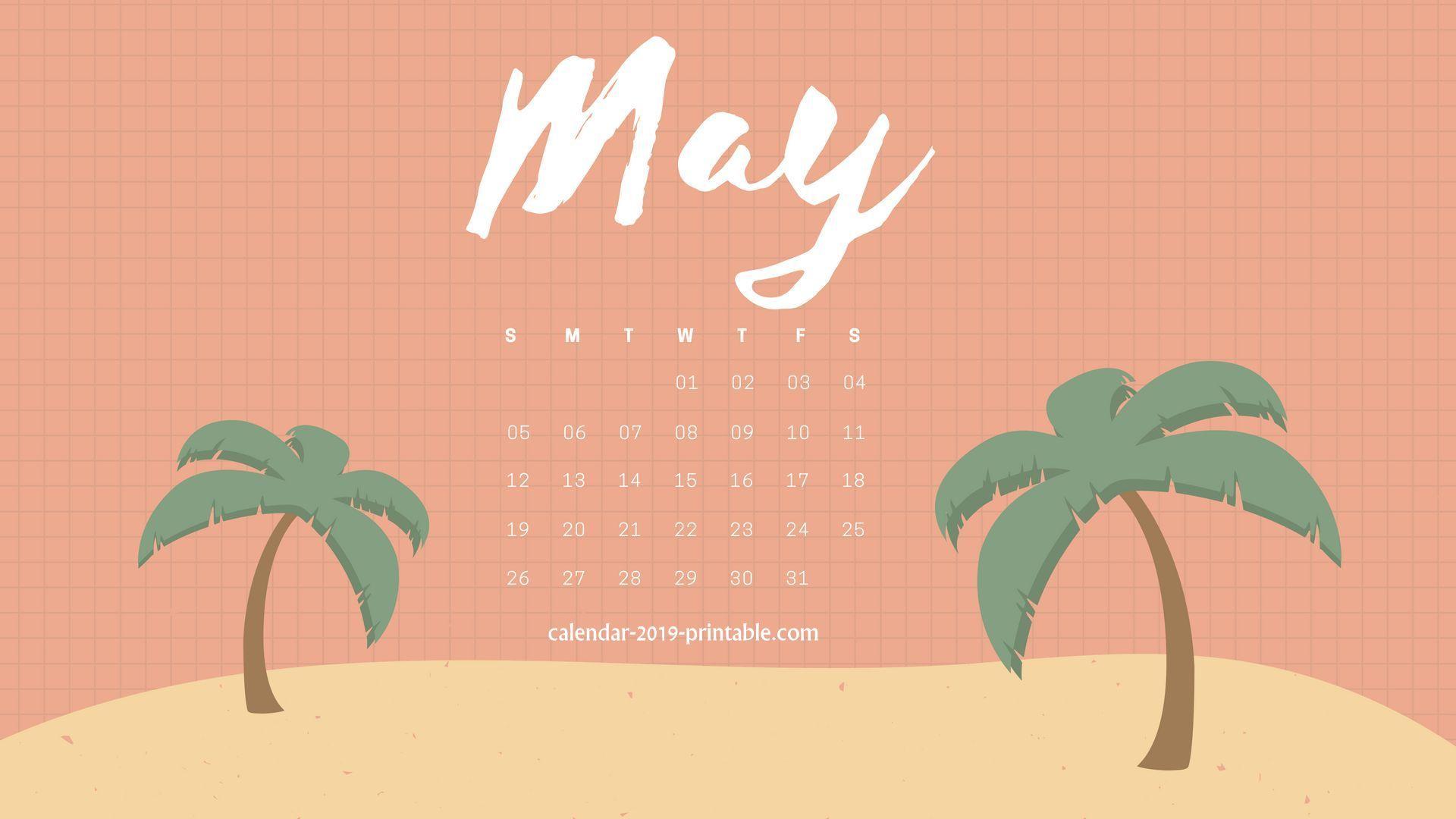 may 2019 calendar wallpaper. Calendar 2019 Wallpaper in 2019