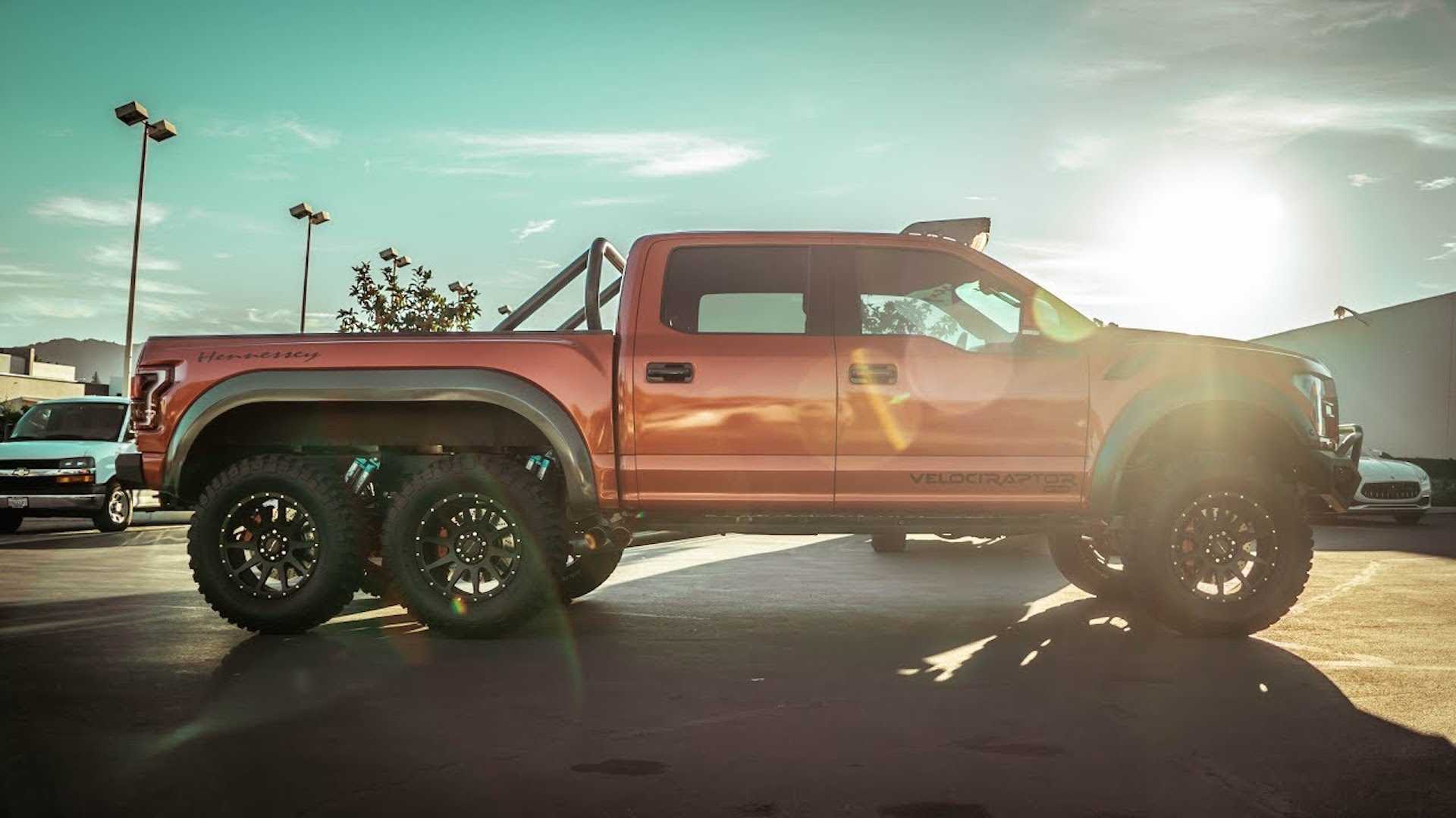 Hennessey VelociRaptor 6x6 Looks Equally Intimidating And Cool