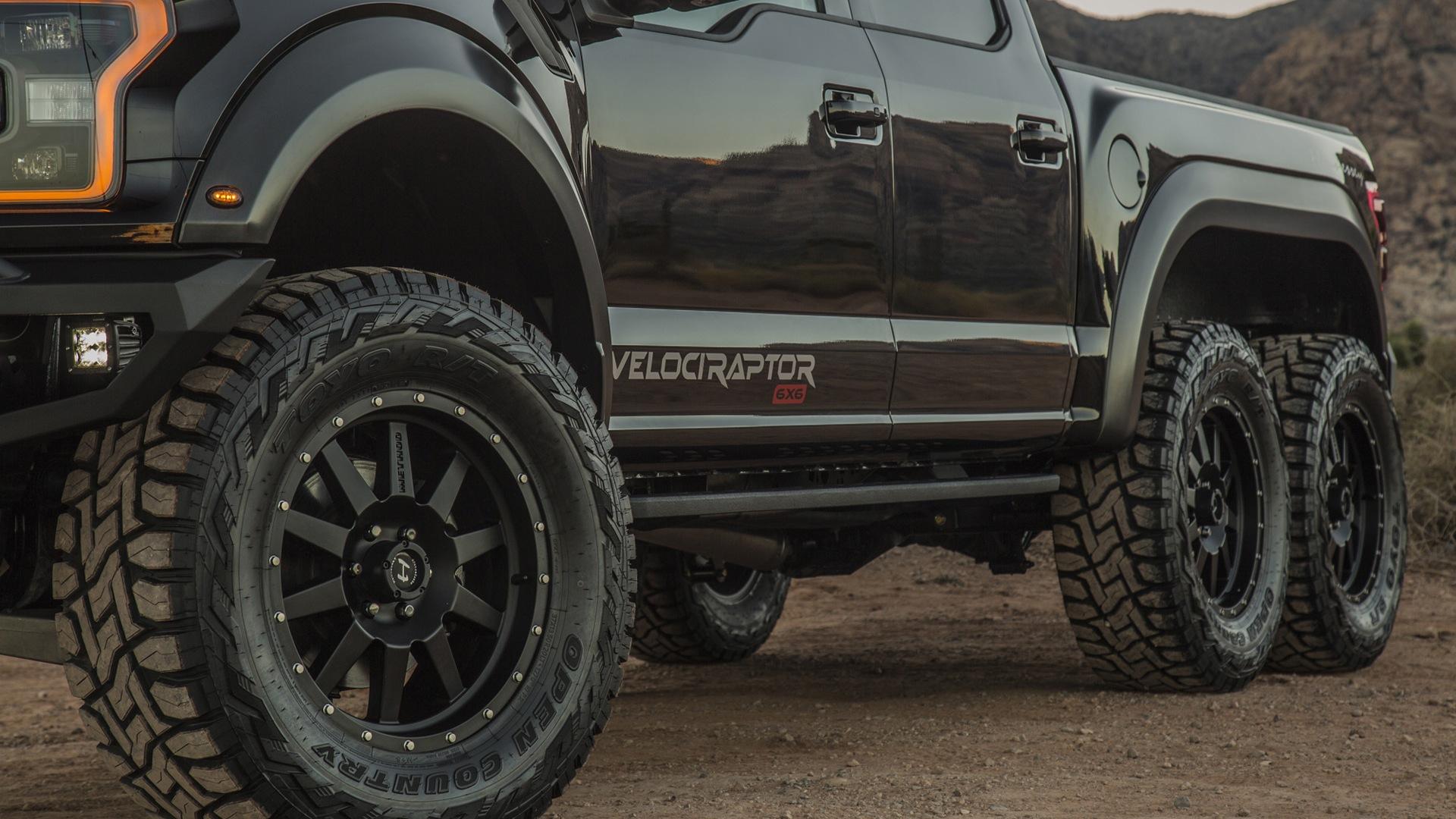 Hennessey VelociRaptor 6x6 on eBay for $000