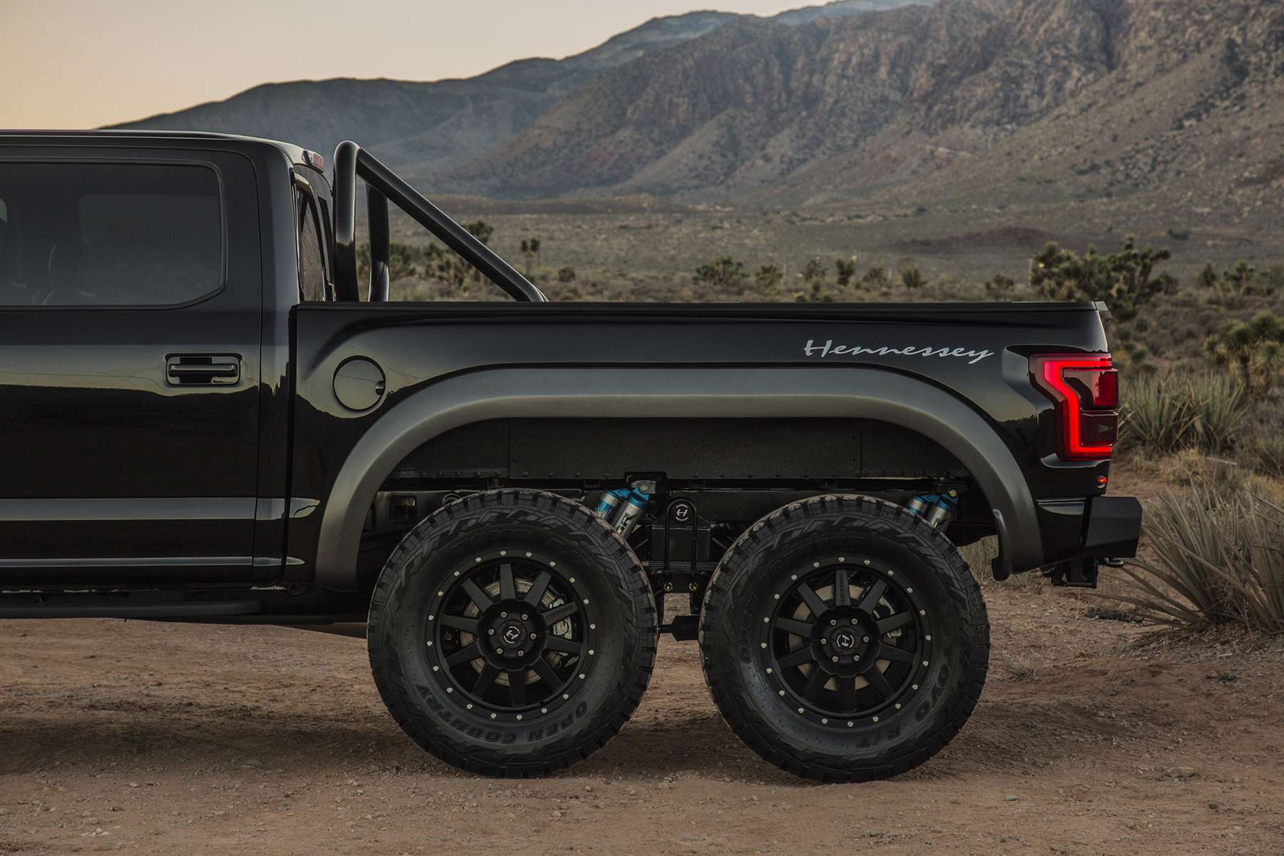 Driving The Hennessey Velociraptor 6x6: Maximum America In A 6 Wheel