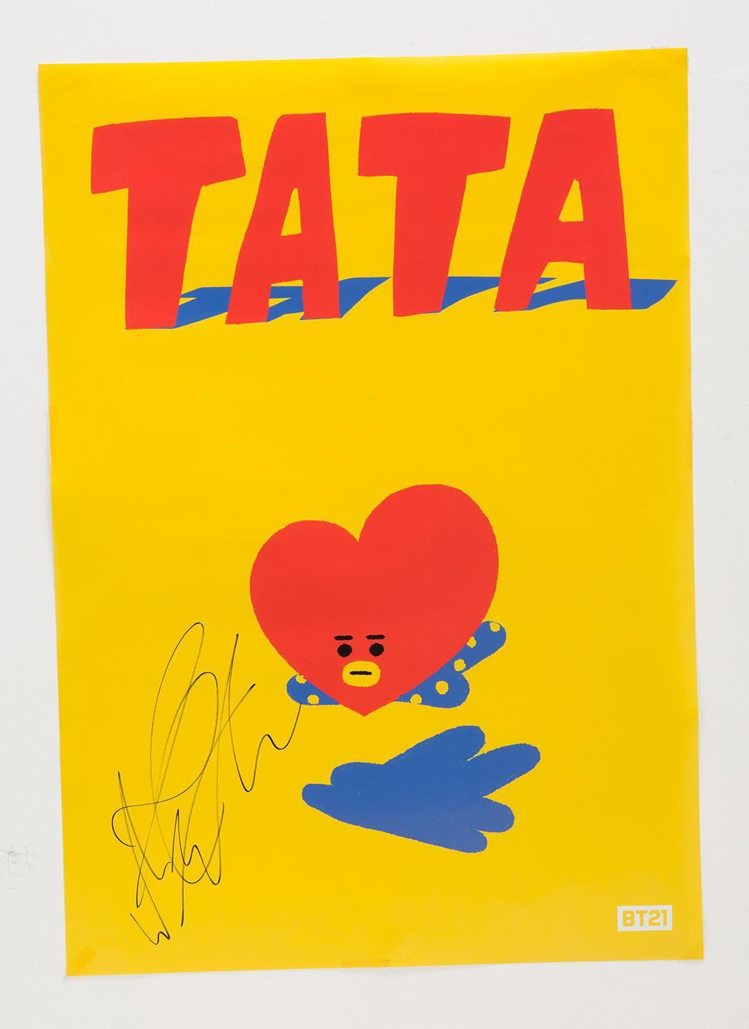 Bt21 Tata автограф