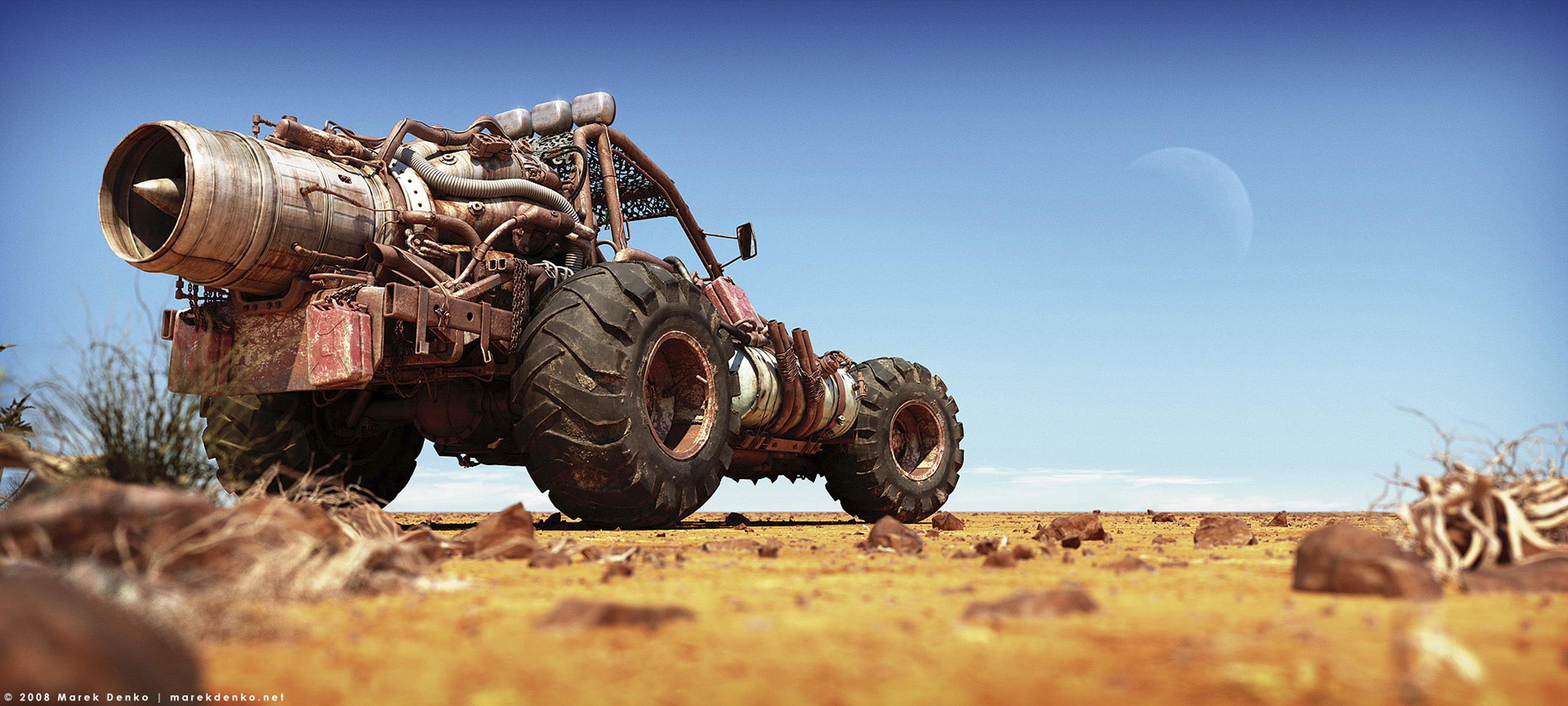 Wallpaper Mad Max, graphics, desert, buggy desktop wallpaper 3D