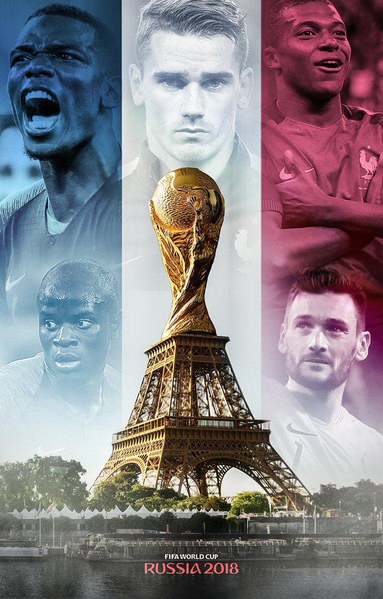 France World Champions 2018 Wallpaper. France national football team, World football, Men's soccer teams