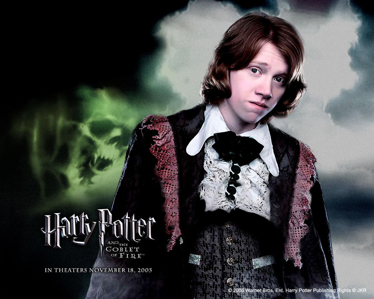 Rupert Grint Grint in Harry Potter and the Goblet of Fire