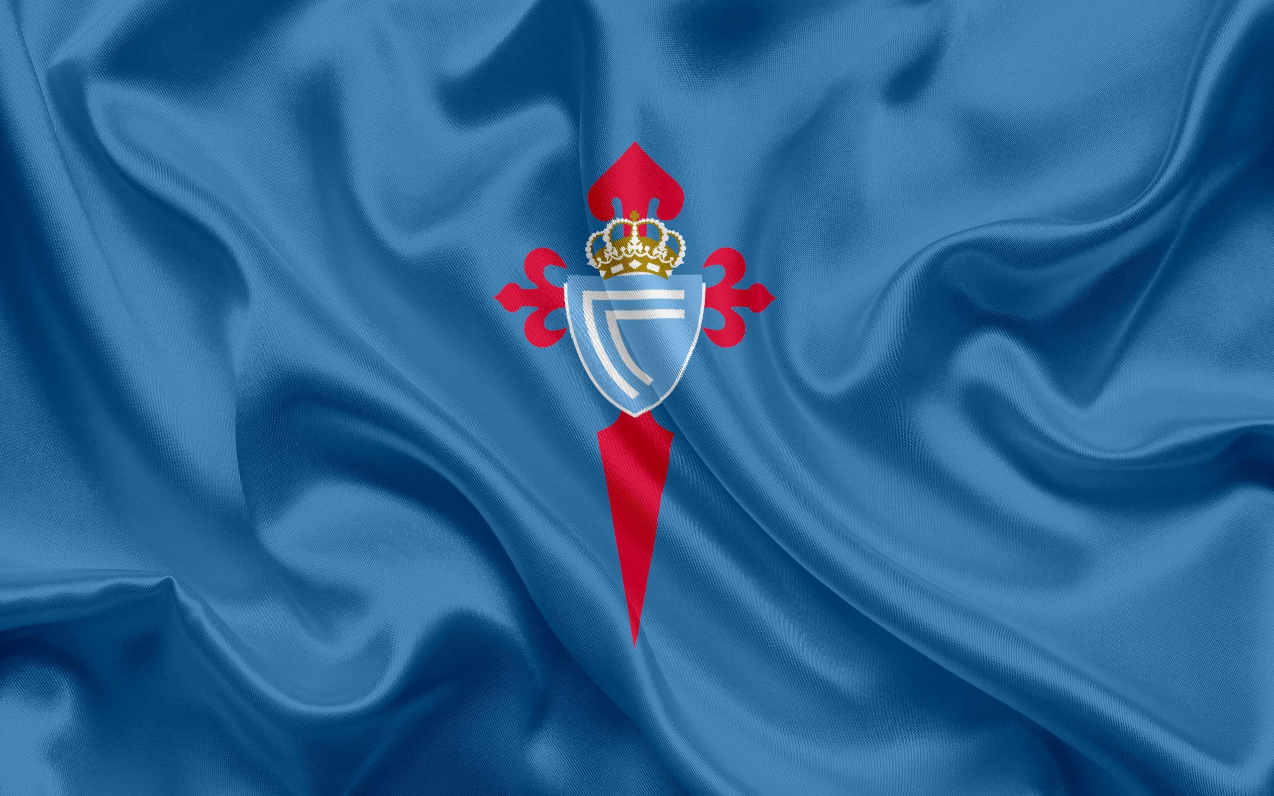 Download wallpaper Celta, football club, Celta emblem, logo, La