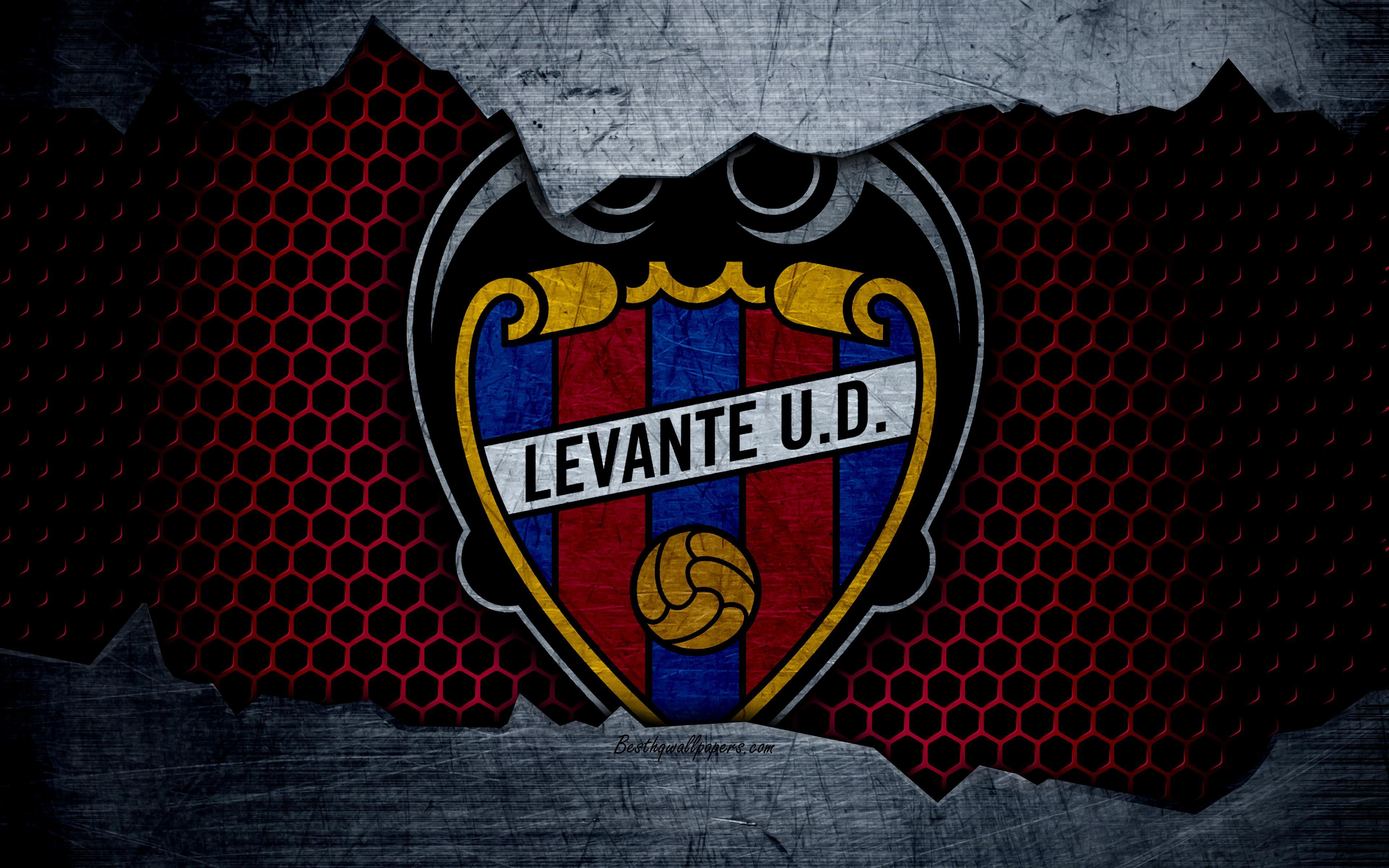 Download wallpaper Levante Unión Deportiva, 4k, La Liga, football
