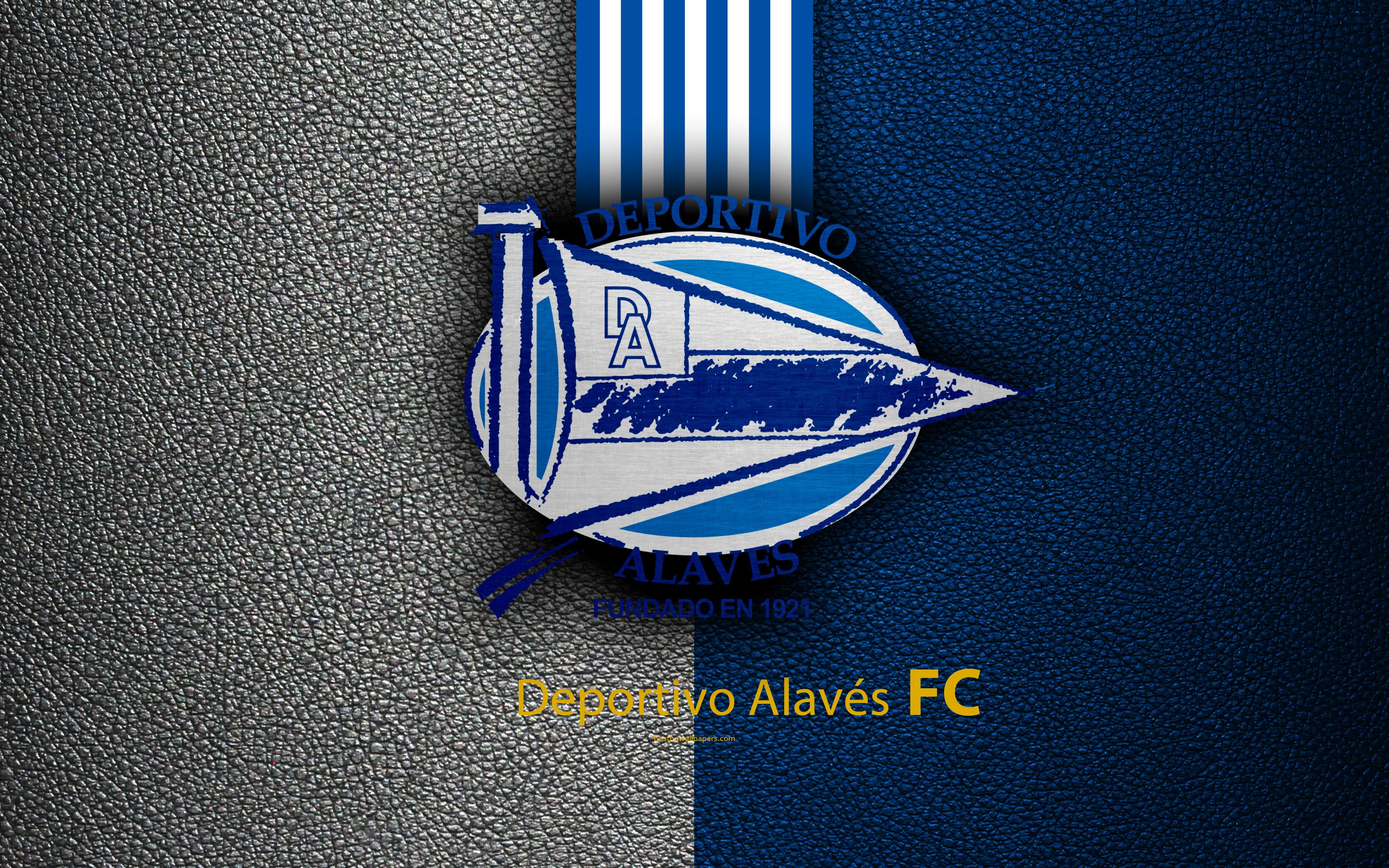Download wallpaper Deportivo Alaves FC, 4K, Spanish football club
