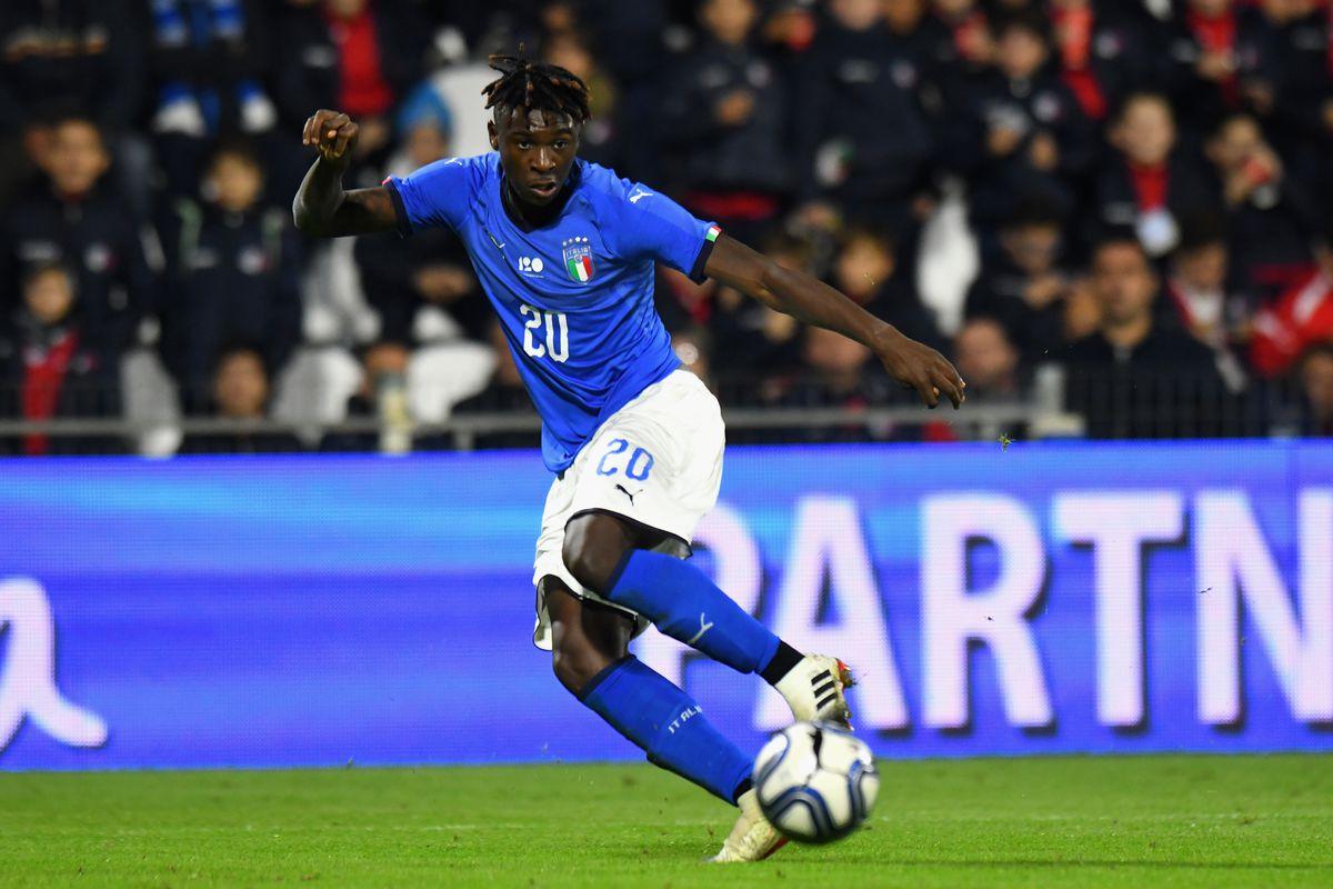 Could Moise Kean actually play in Italy's friendly against