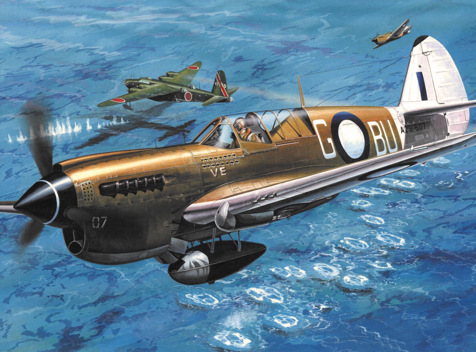 Curtiss P 40 Warhawk Wallpaper HD Download