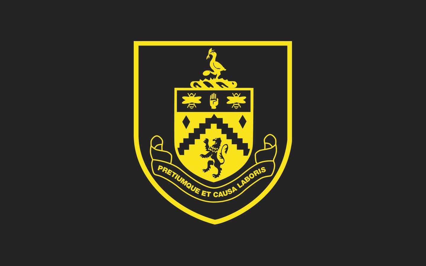 Burnley F.C. Football Crests. Porsche logo, Logos, Burnley