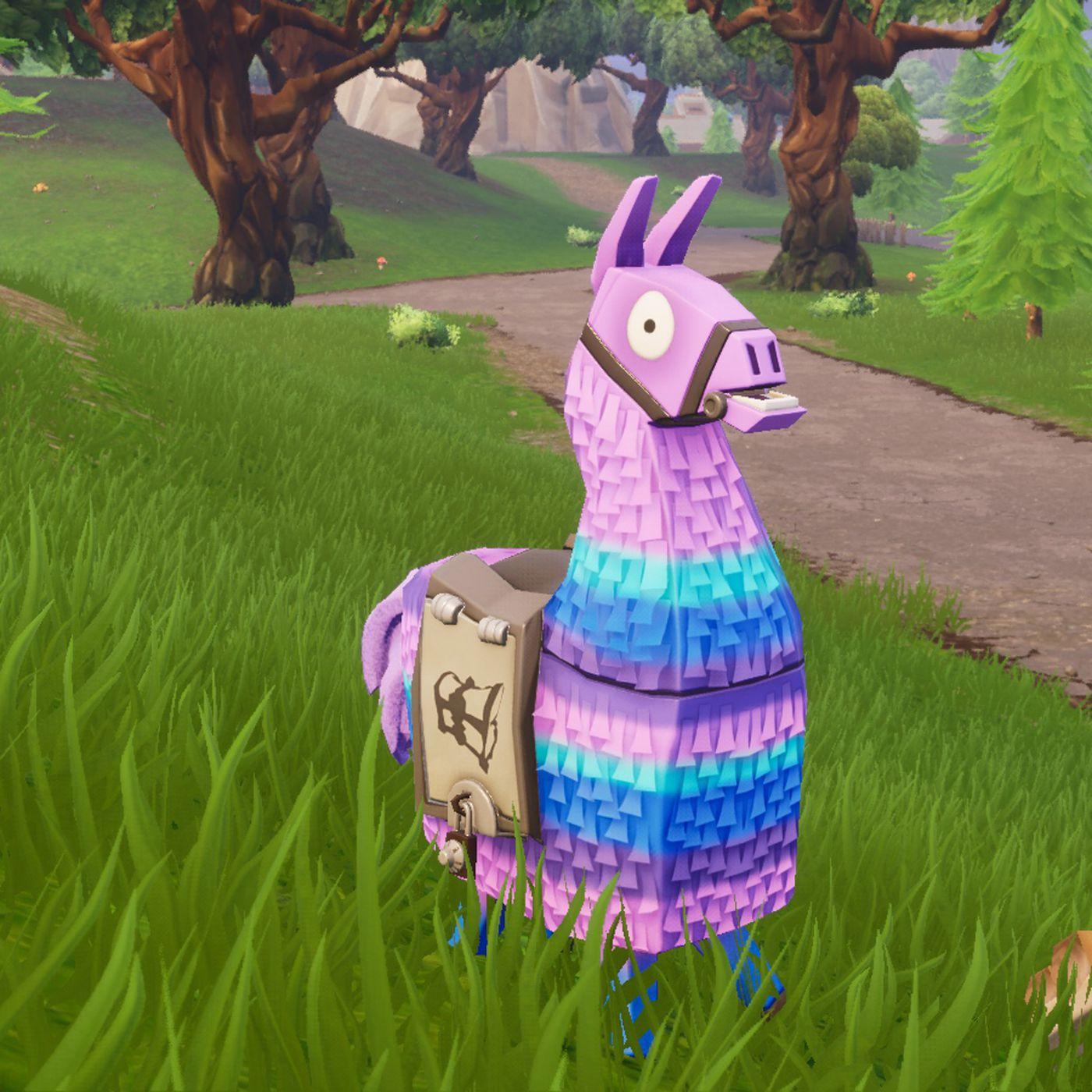 Llamas and buildings got nerfed in Fortnite's latest update