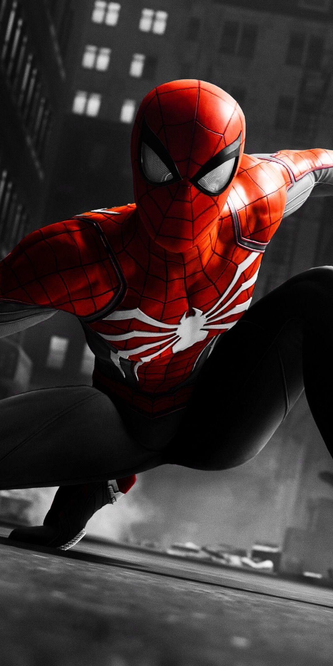 Black And Red, Suit, Spider Man, Video Game, 1080x2160 Wallpaper