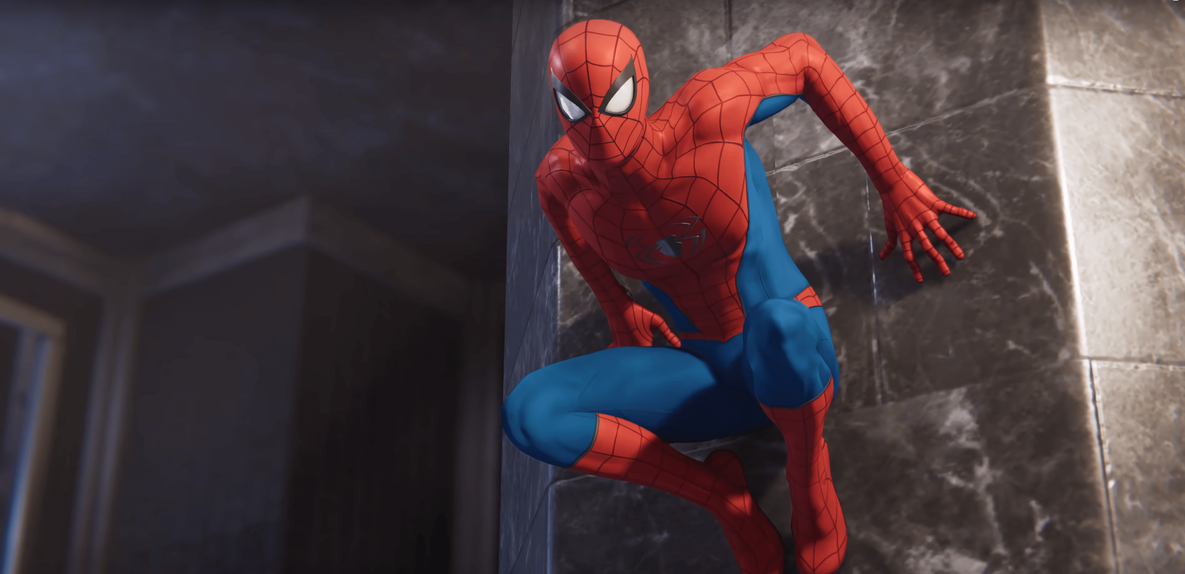 Classic Suit Spider Man HD Wallpaper. Background Image
