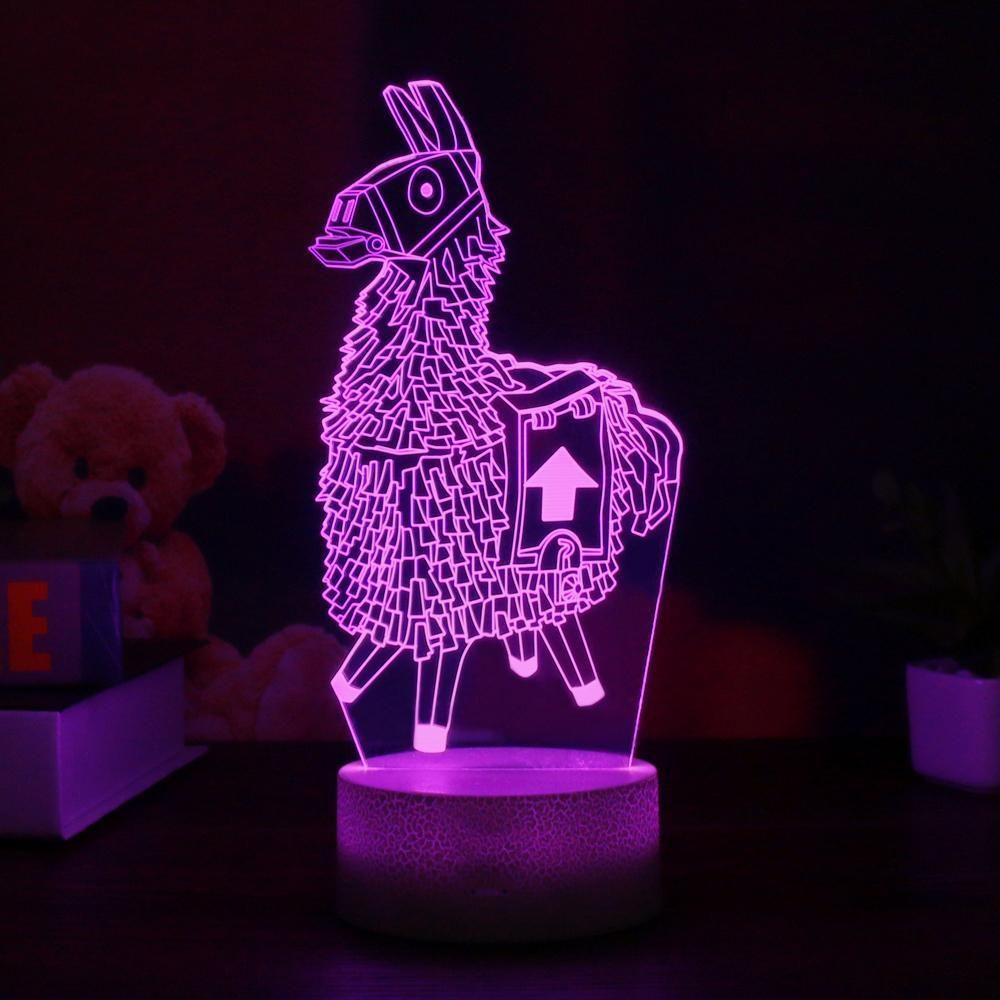 Loot Llama LED Night Lamp. Arts crafts. Night lamps