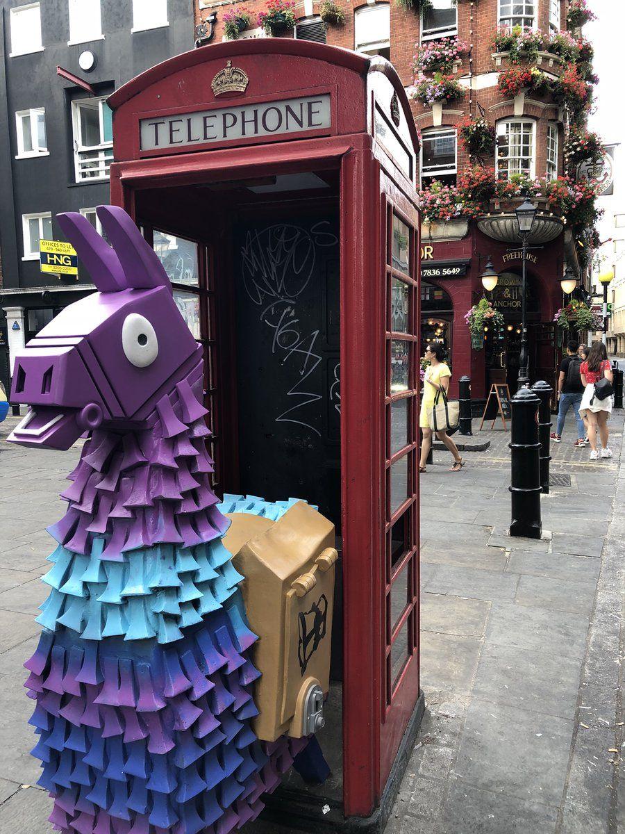 Fortnite Loot Llamas are popping up in cities across Europe