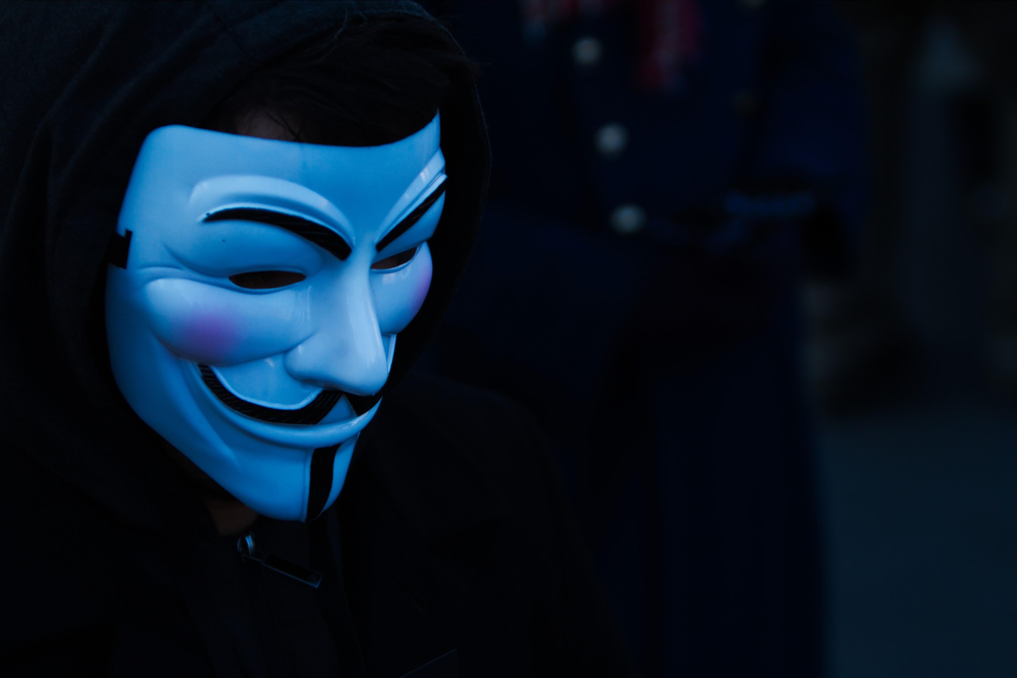 Mask Hood Anonymous Face , Image, Wallpaper, HD