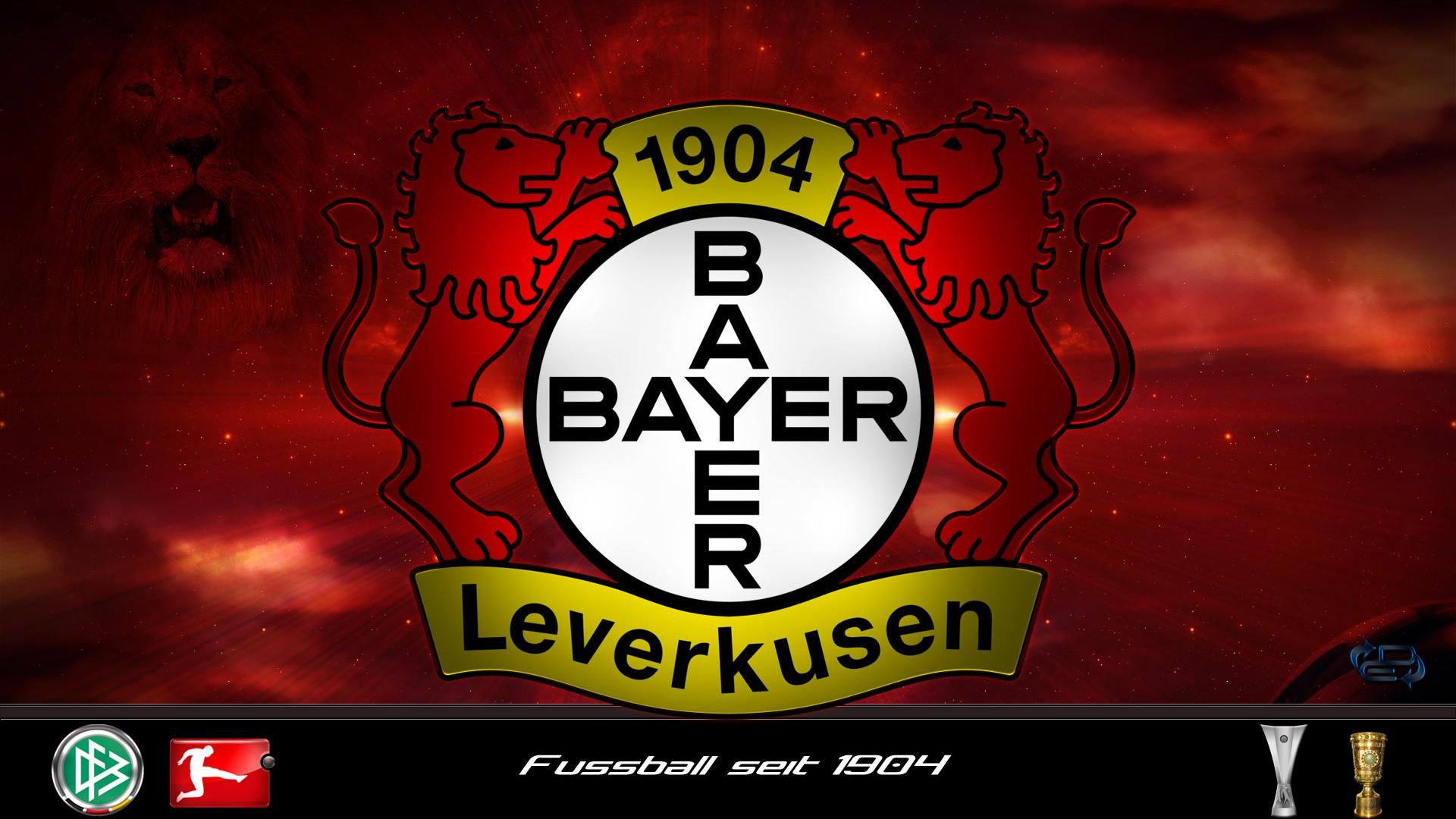 Bayer 04 Leverkusen 1920x1080 HD Wallpaper / Hintergrundbild