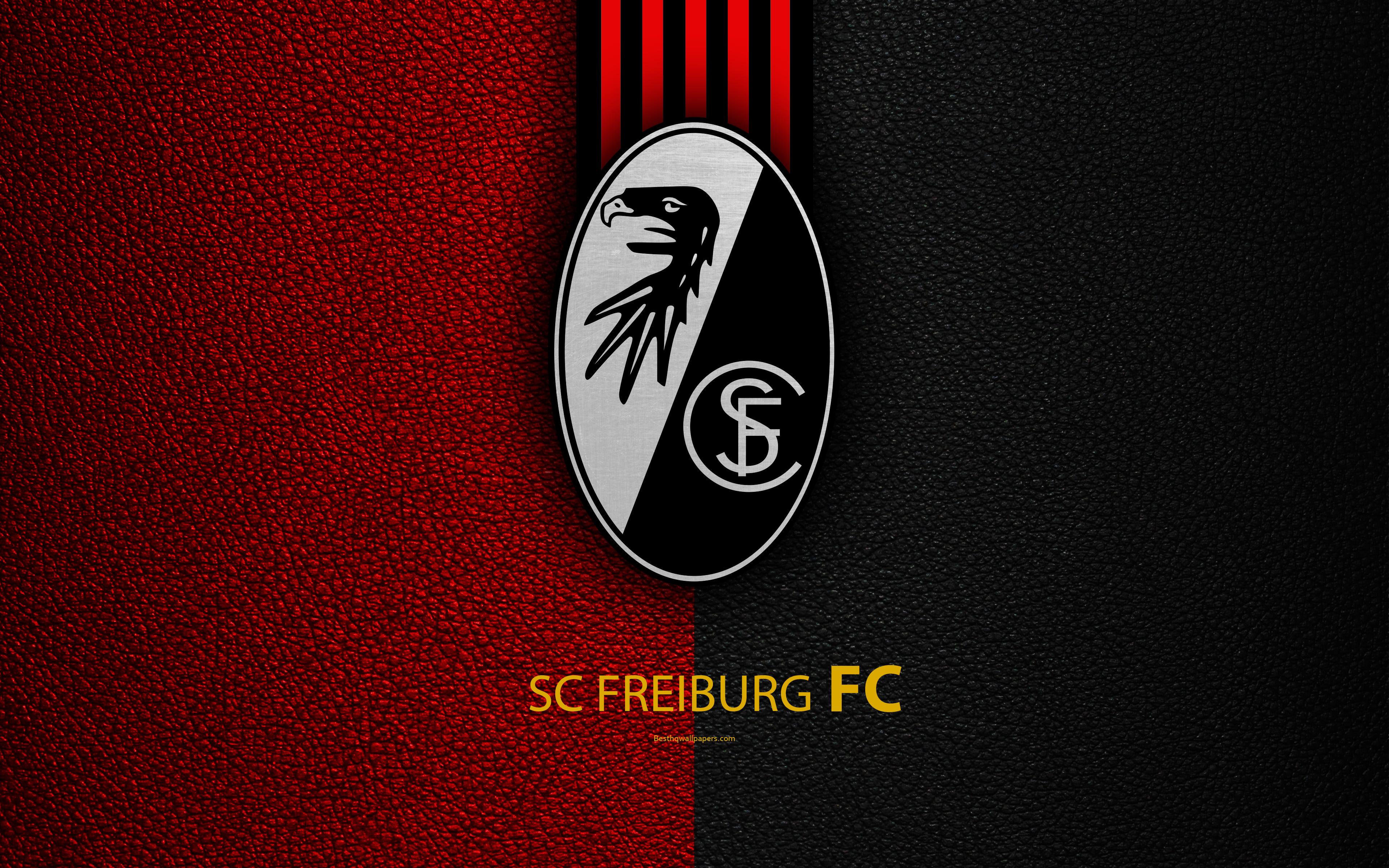Download wallpaper SC Freiburg FC, 4k, German football club