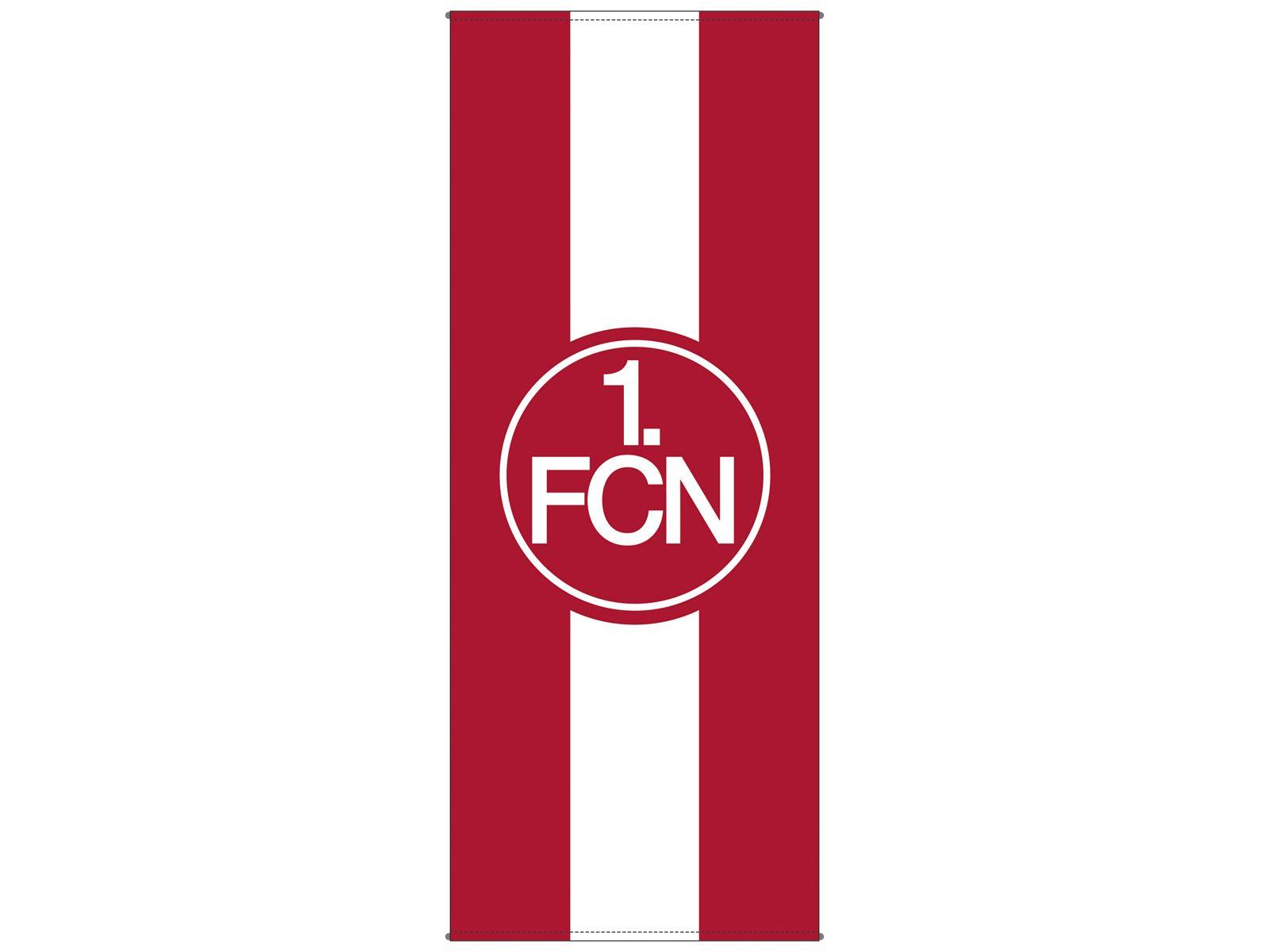 FCN. BANNERFAHNE FAHNE FLAGGE 1. FCN. FC Nürnberg NEU