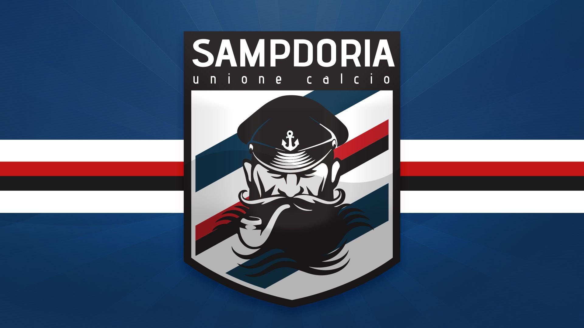 Sampdoria design #Logo #Sampdoria. SAMPDORIA. Football art