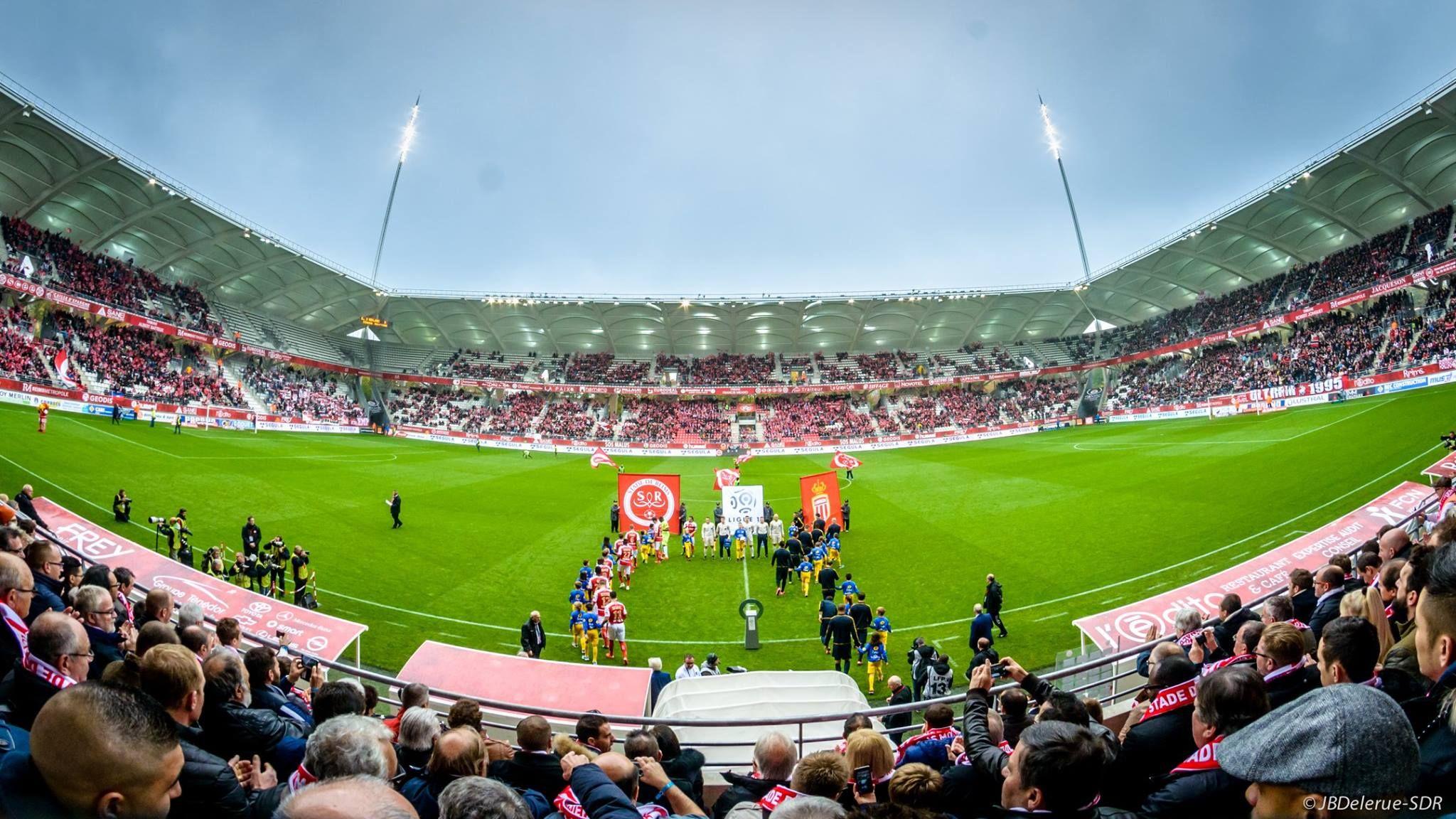 Stade Auguste Delaune, Reims. French Ligue 1 Stadiums 2018 19