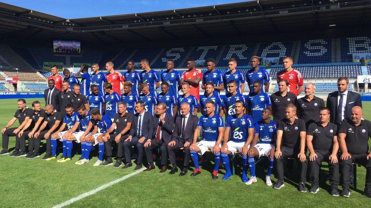 Séance Photo Du Racing De Strasbourg Pour La Saison 2018 2019