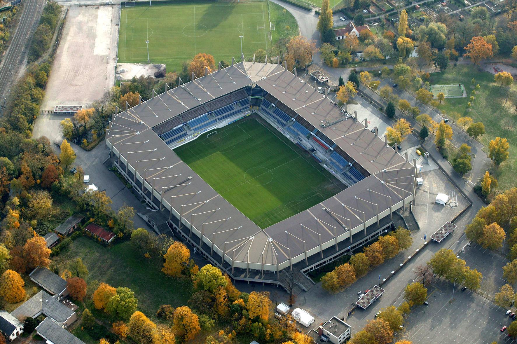 Plan d'accès. Racing Club Strasbourg Alsace