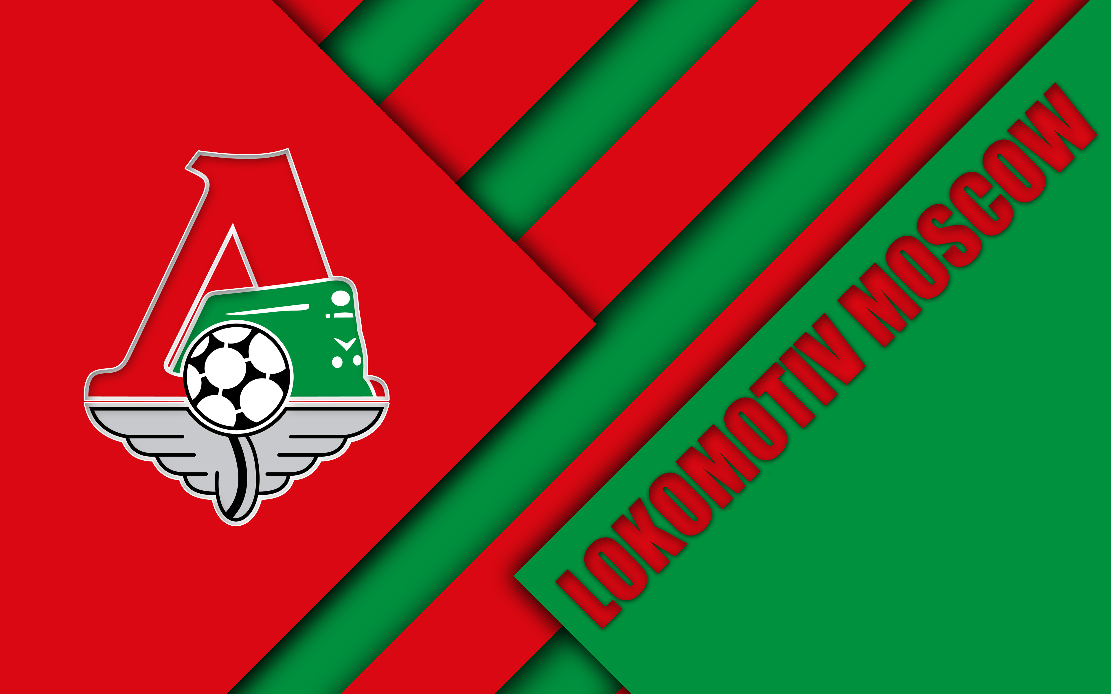 FC Lokomotiv Moscow, Emblem, Soccer, Logo wallpaper and background