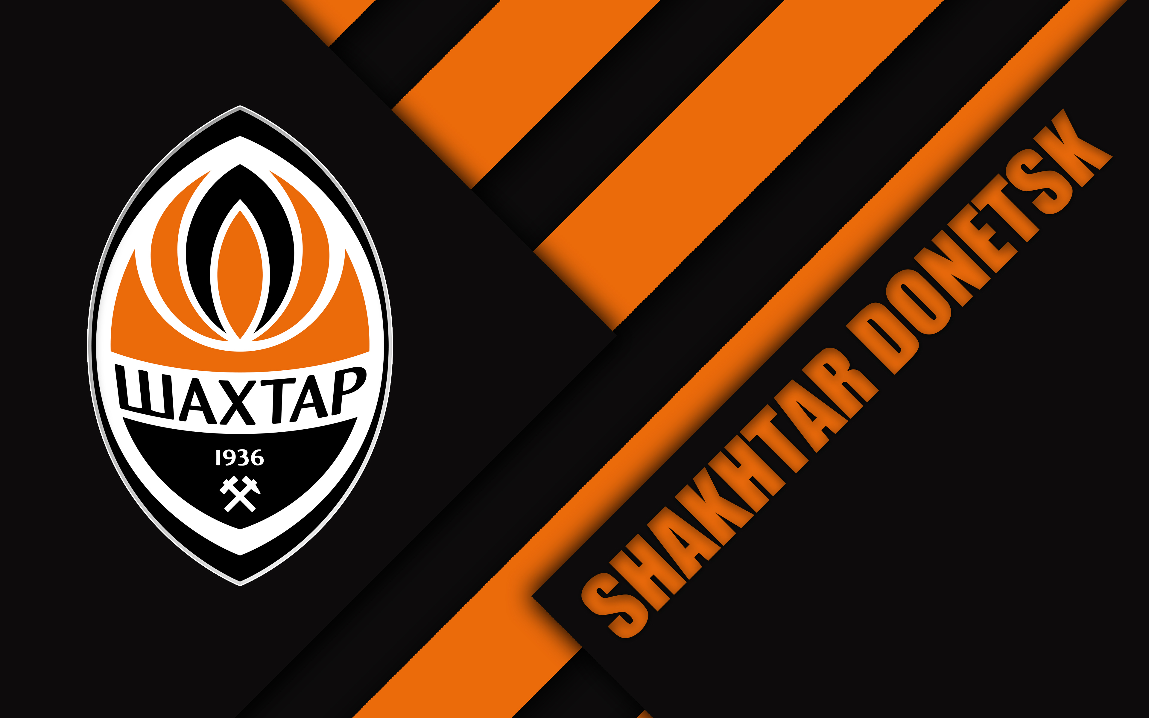 Logo, FC Shakhtar Donetsk, Emblem, Soccer wallpaper and background