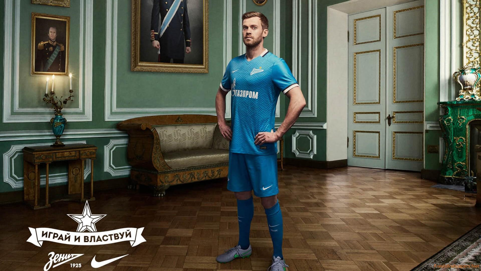 FC Zenit Saint Petersburg 2015 2016 Nike Home Kit Wallpaper