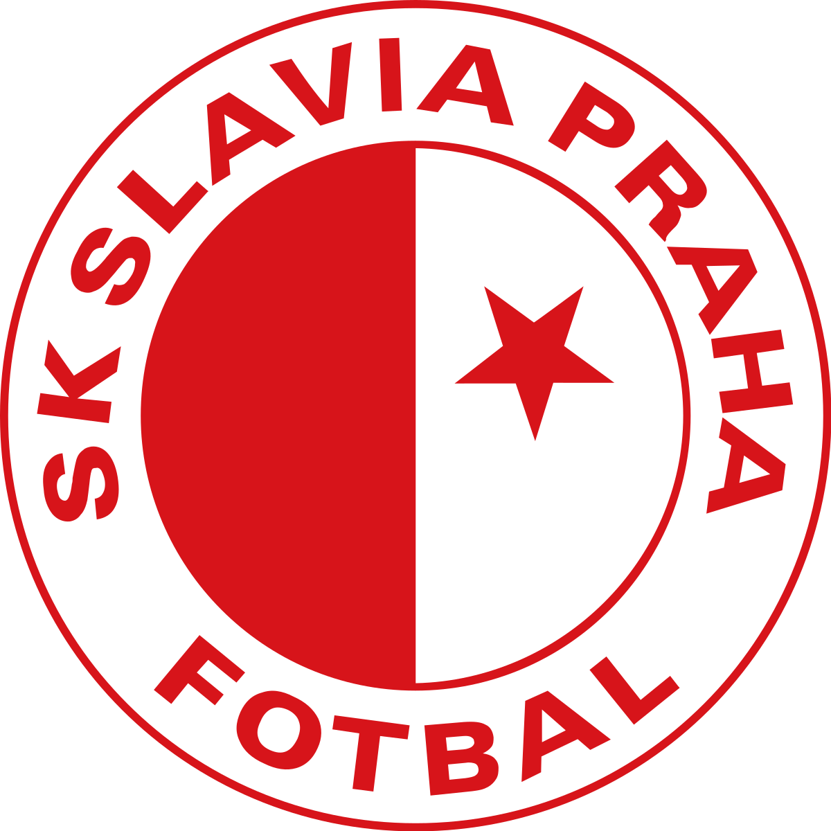 Slavia Prague Logo UEFA Champions League 2018 19. Football Logo