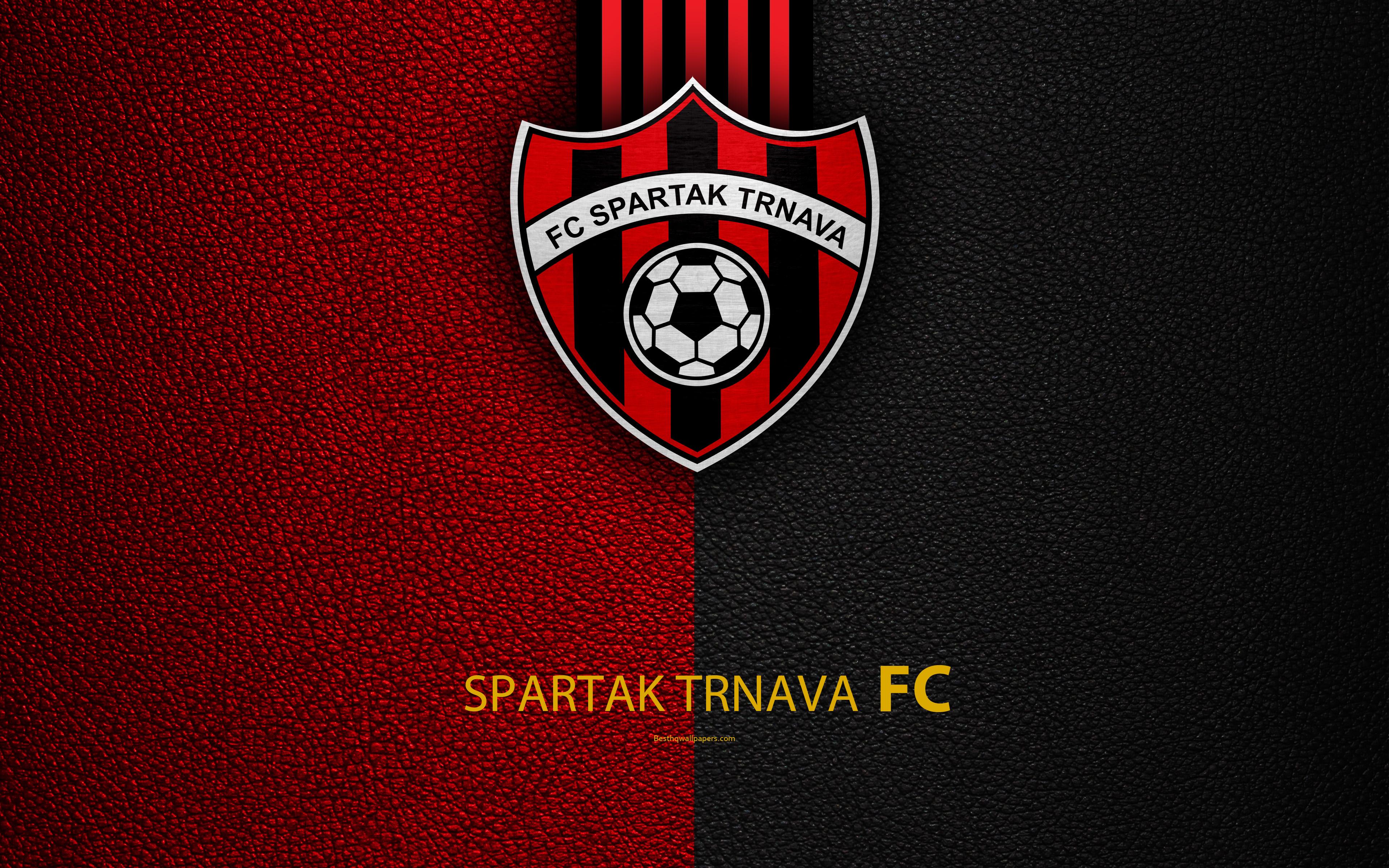 Download wallpaper FC Spartak Trnava, FC, 4k, Slovak football club