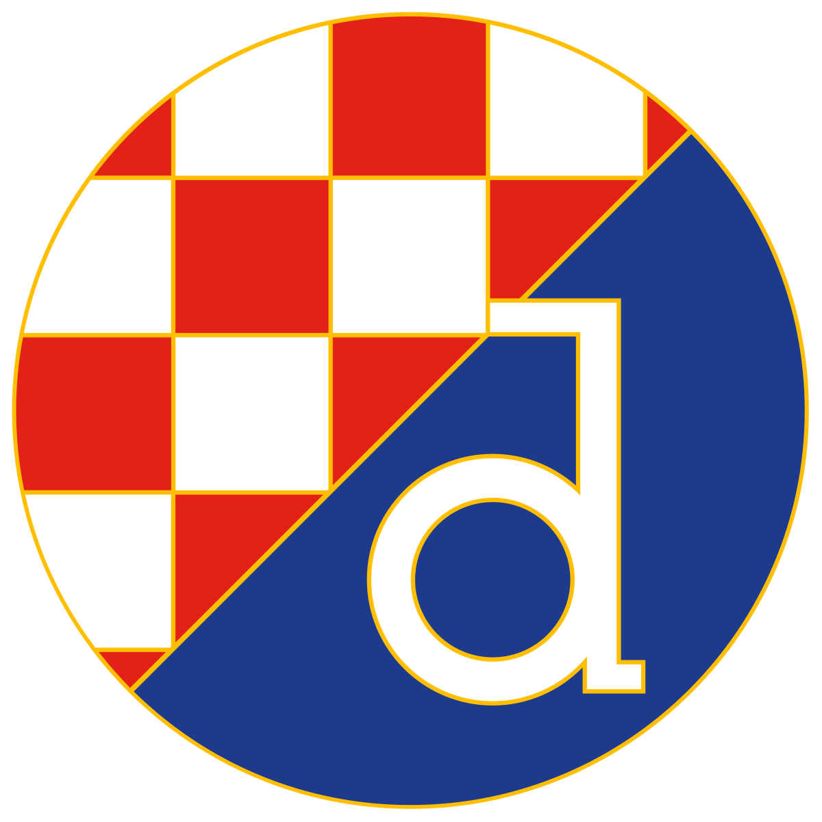 Dinamo Zagreb Logo UEFA Champions League 2018 19. Soccer