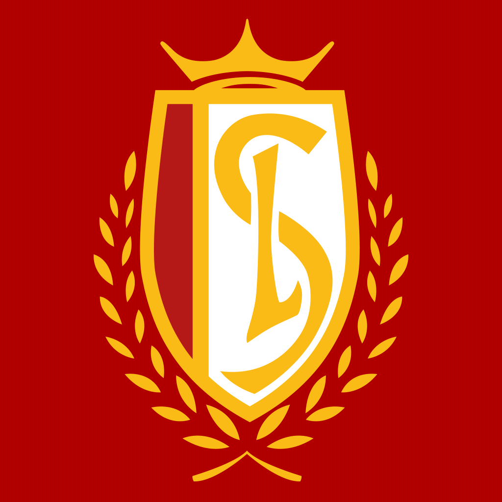 R. Standard de Liege Gold Logo. Sports. Gold logo, Logo background