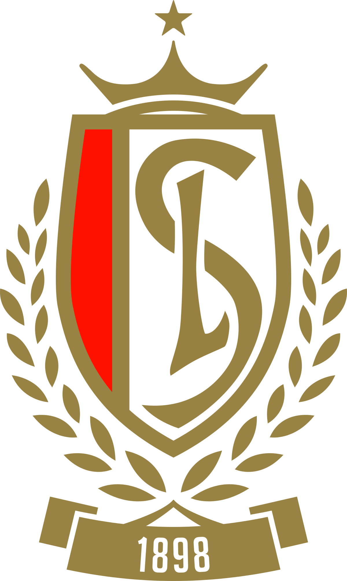 Standard Liège Logo UEFA Champions League 2018 19. Futbol Soccer