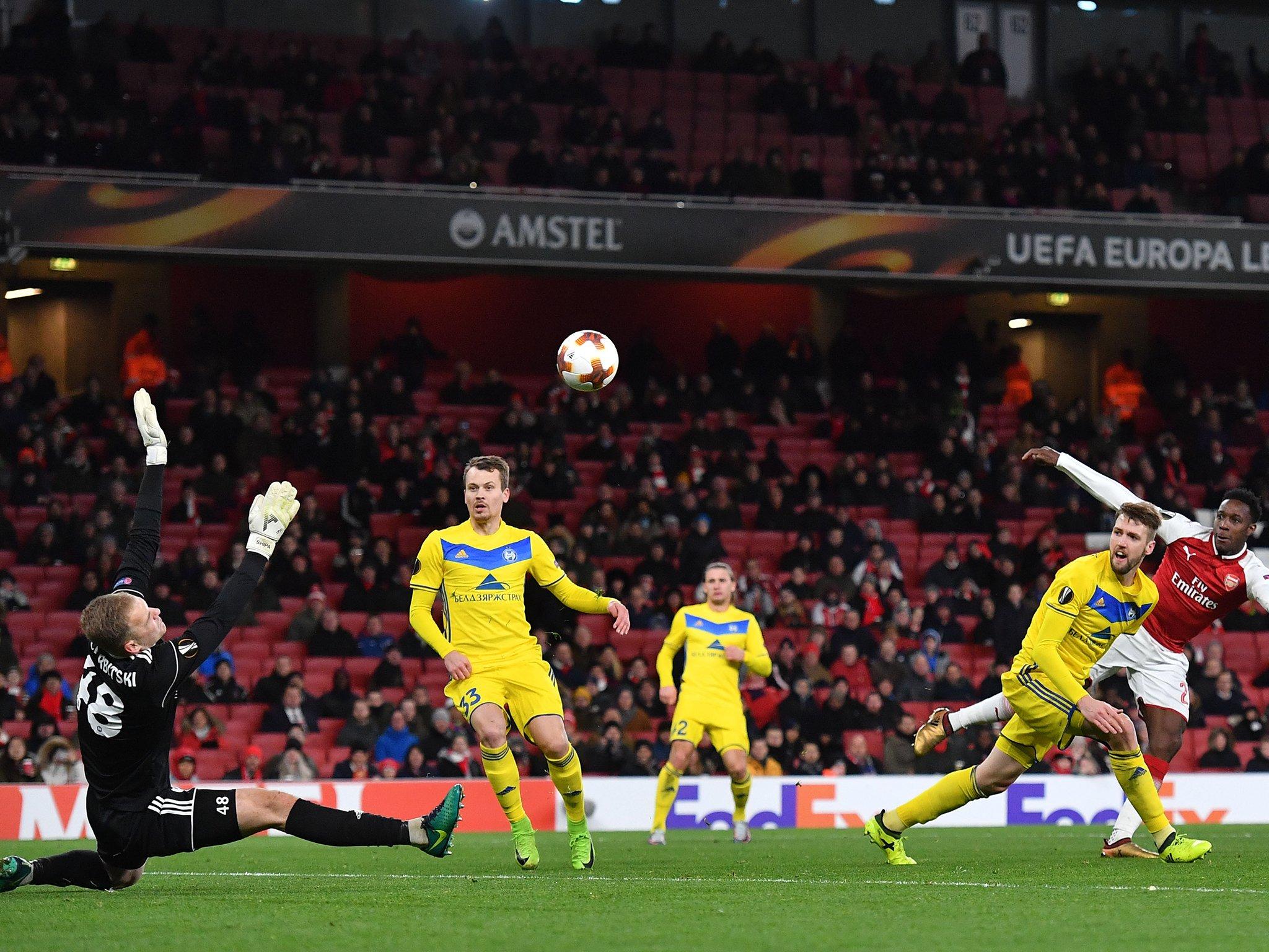 Arsenal claim attendance for BATE Borisov game was 648 but