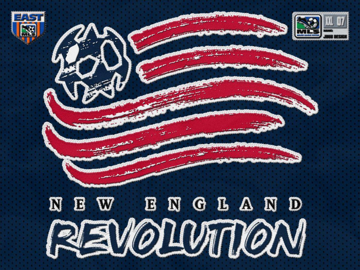 New England Revolution Logo Wallpaper