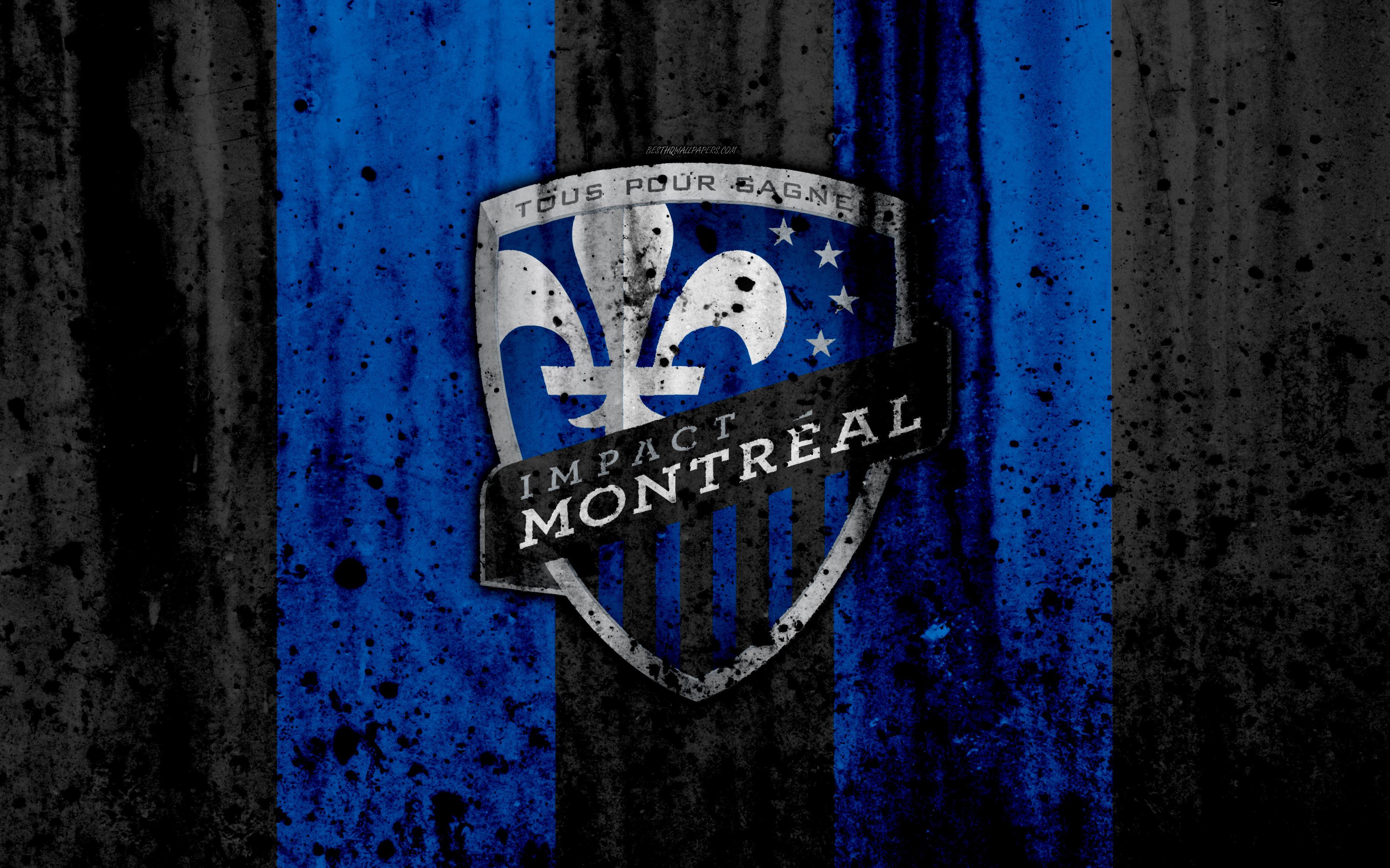 Download wallpaper 4k, FC Montreal Impact, grunge, MLS, art
