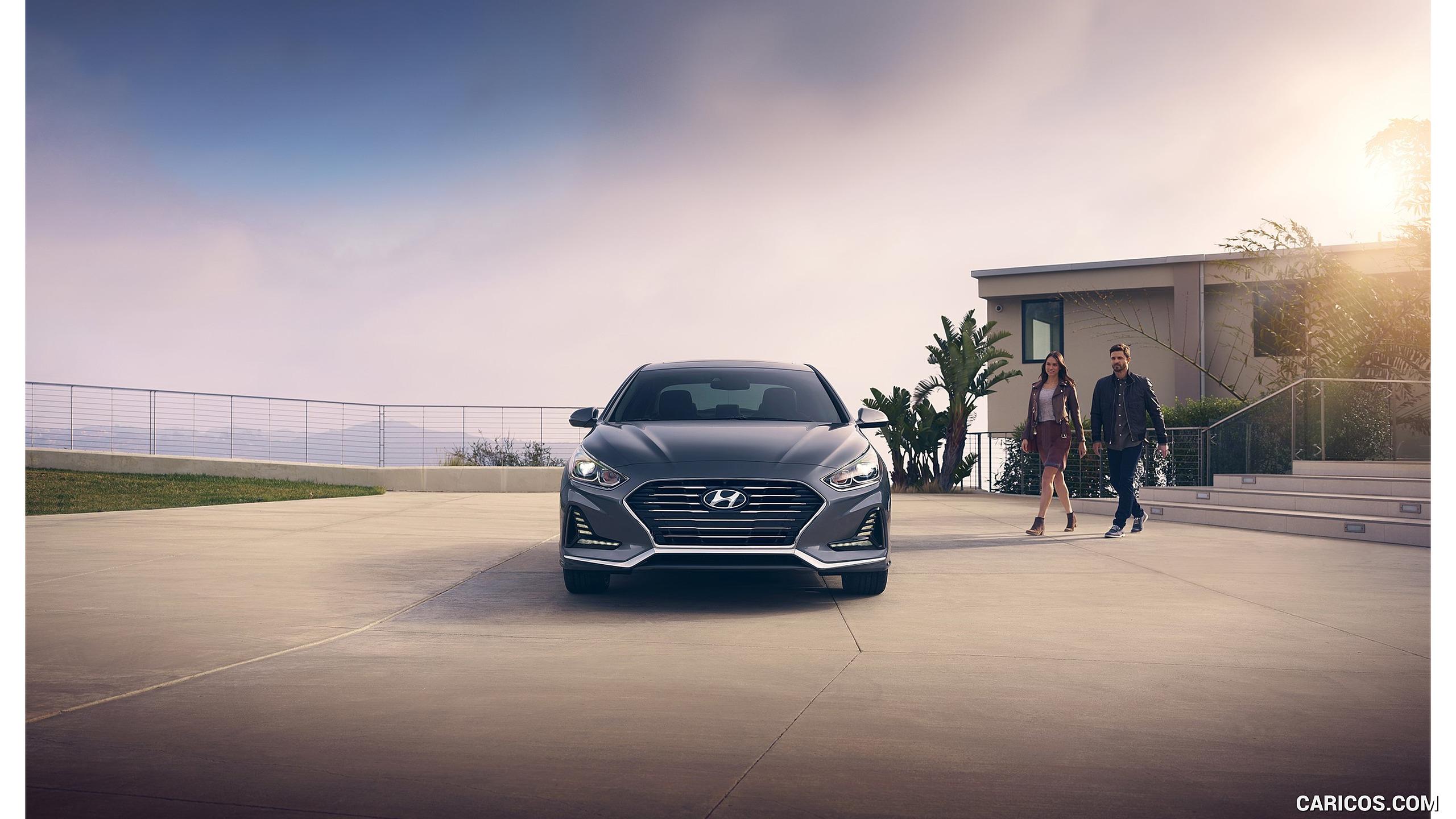 Hyundai Sonata. HD Wallpaper
