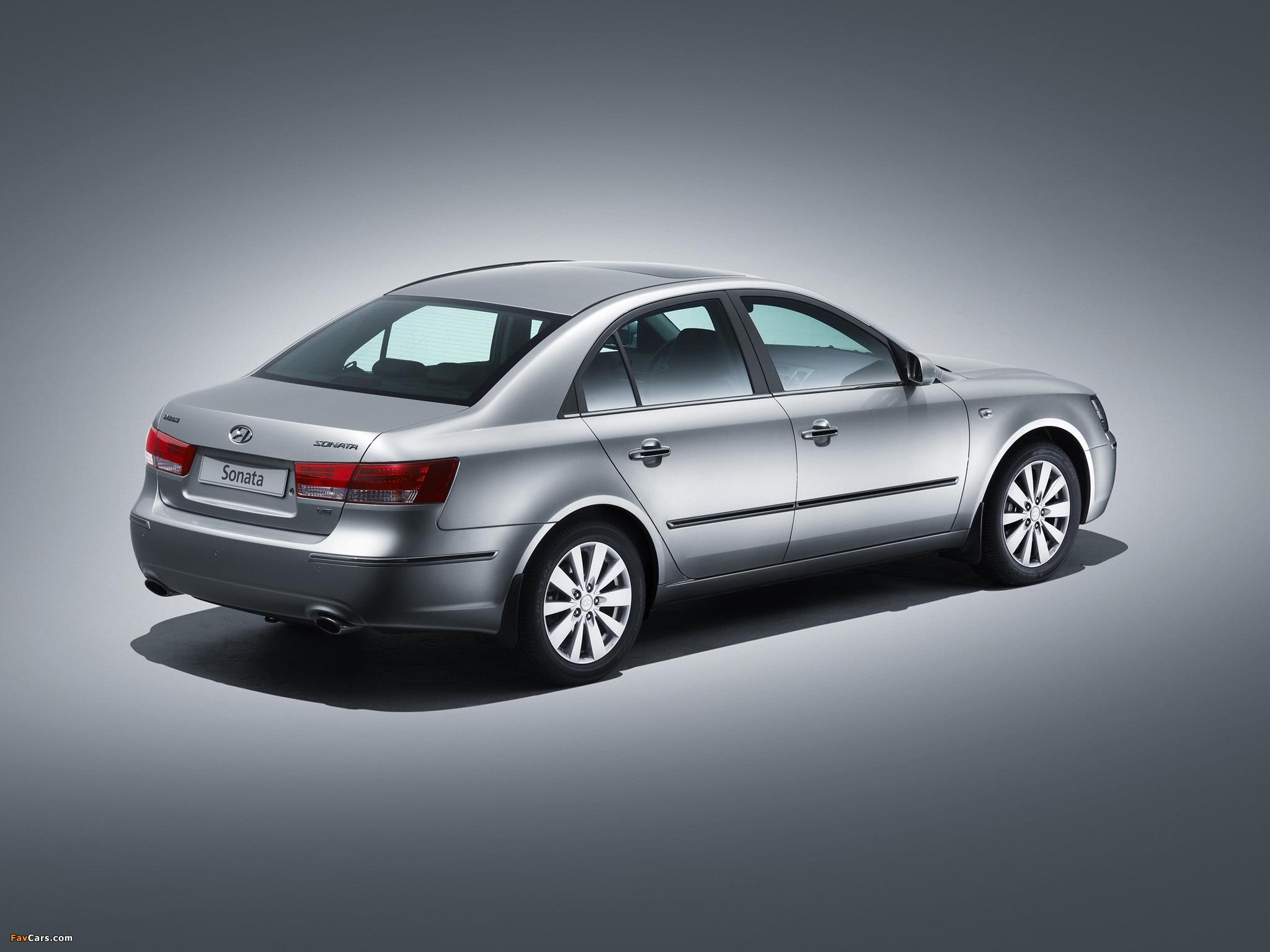 Hyundai Sonata (NF) 2007–09 wallpaper (2048x1536)