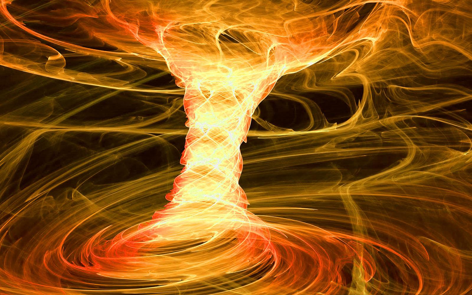 Fire Tornado HD Wallpaper, Background Image