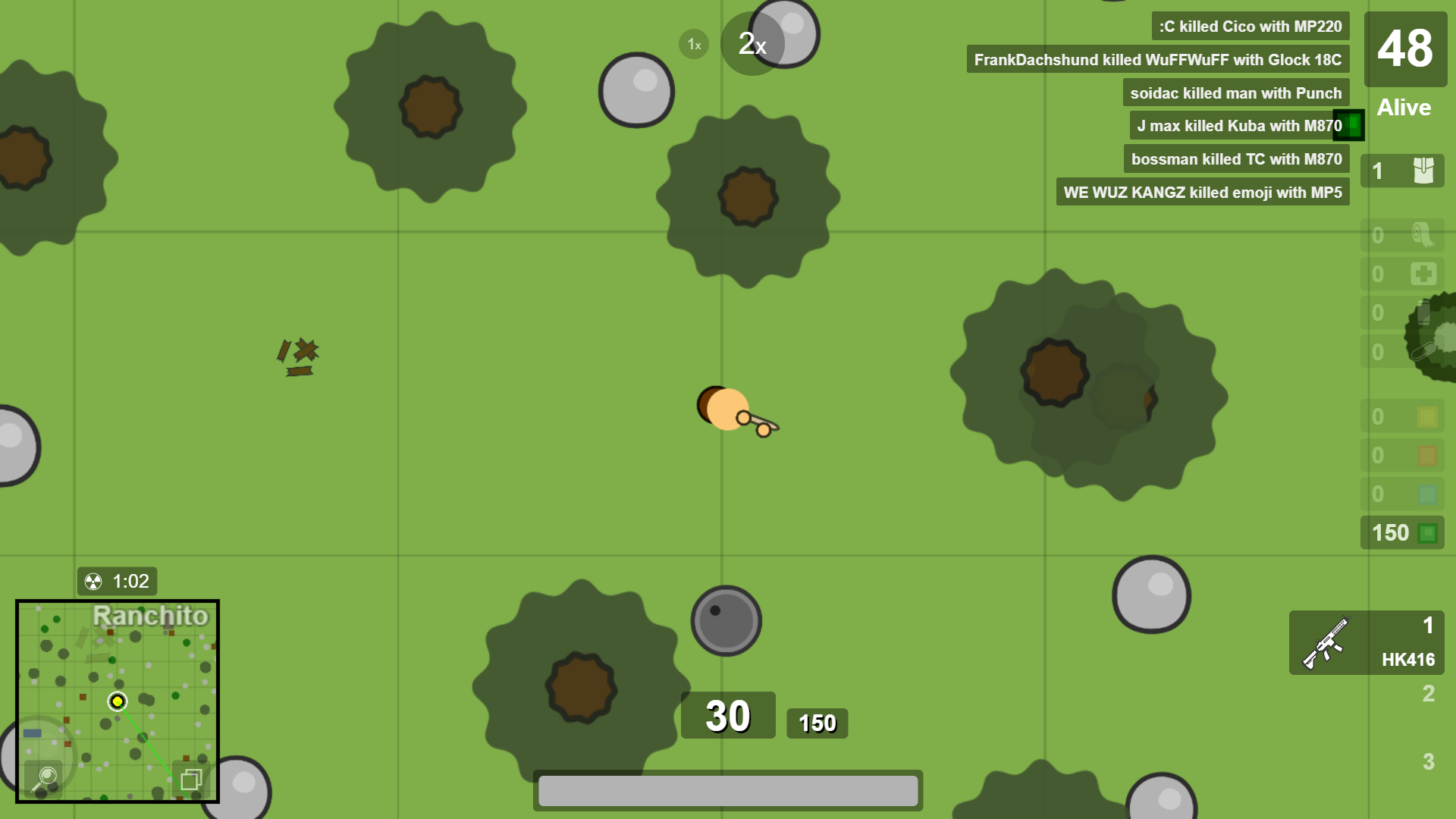 Surviv.io: A Browser Based Battle Royale I Found About Yesterday