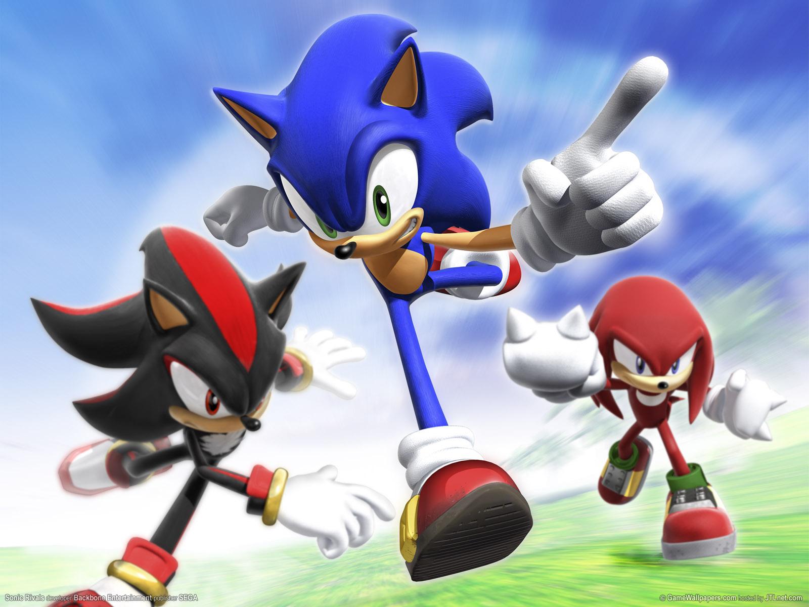 Sonic Rivals wallpaper. Sonic Rivals