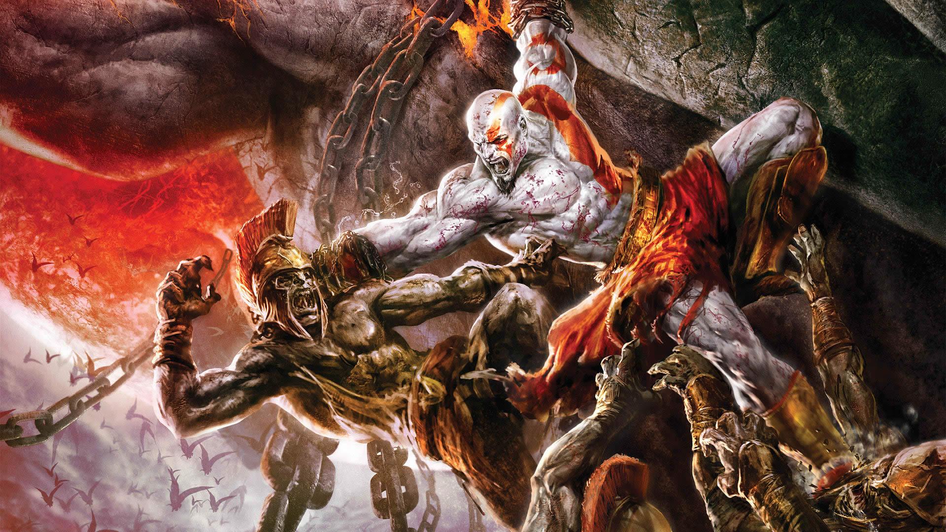 Epic Kratos Battle