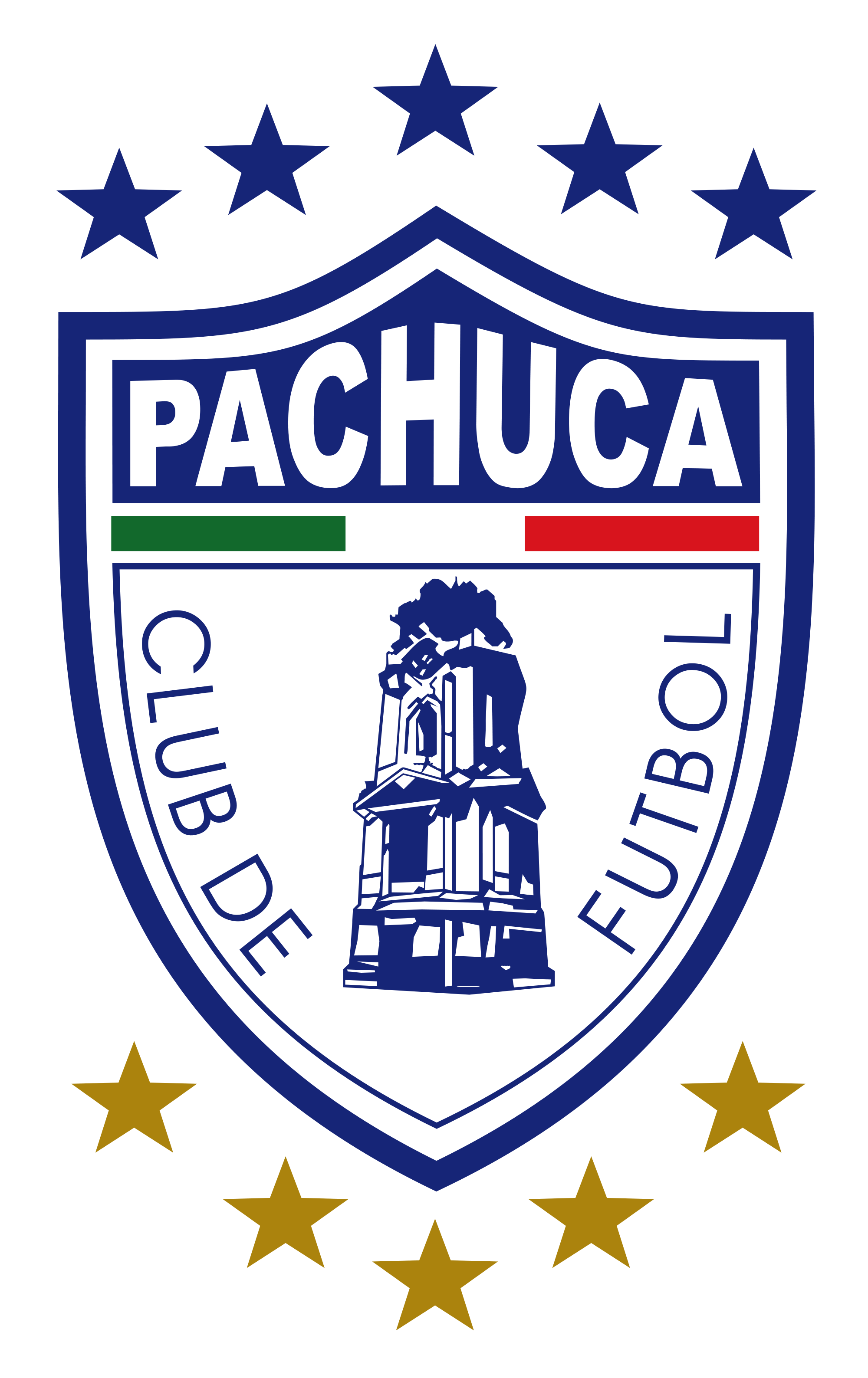 C.F. Pachuca (Liga MX). Soccer Badges. Football team